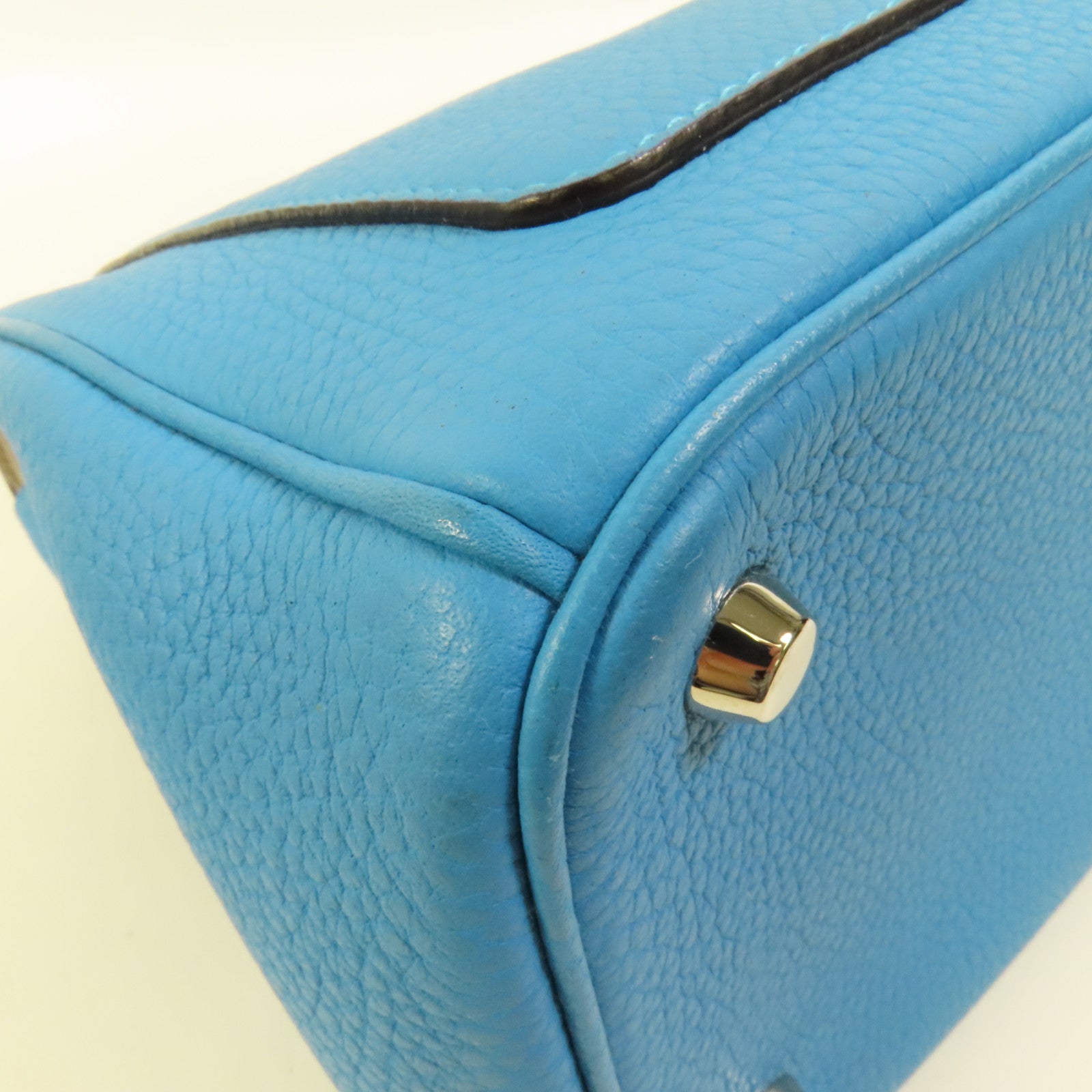 Dior 【激減優惠】牛皮皮革Be Dior Bag Medium銀扣手挽肩背兩用袋