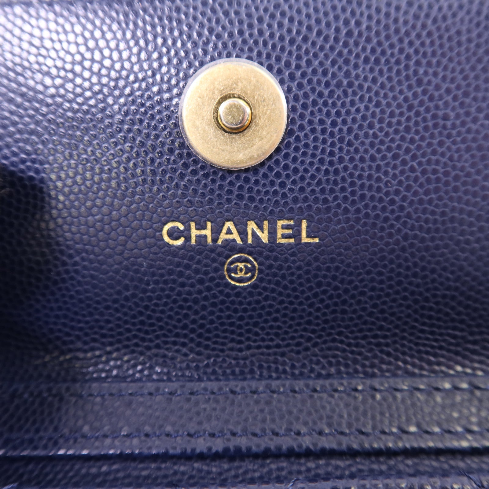 CHANEL 牛皮皮革Chain Shoulder Bag金扣鏈帶肩背袋