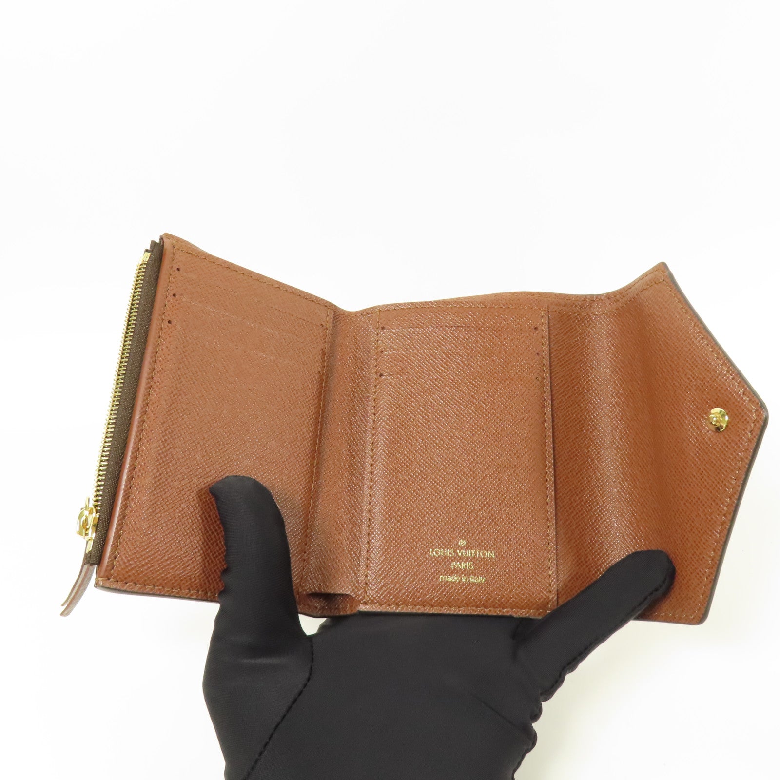 LOUIS VUITTON Monogram Victorine Wallet金扣錢包