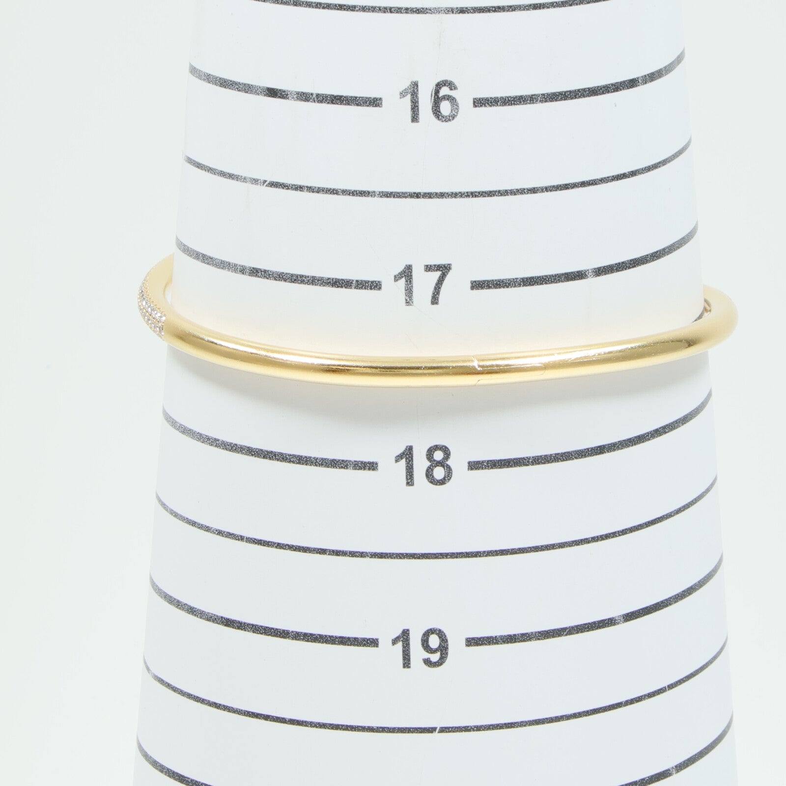 CARTIER 18K黃金Just Ankle Diamond Bracelet鑽石手鐲