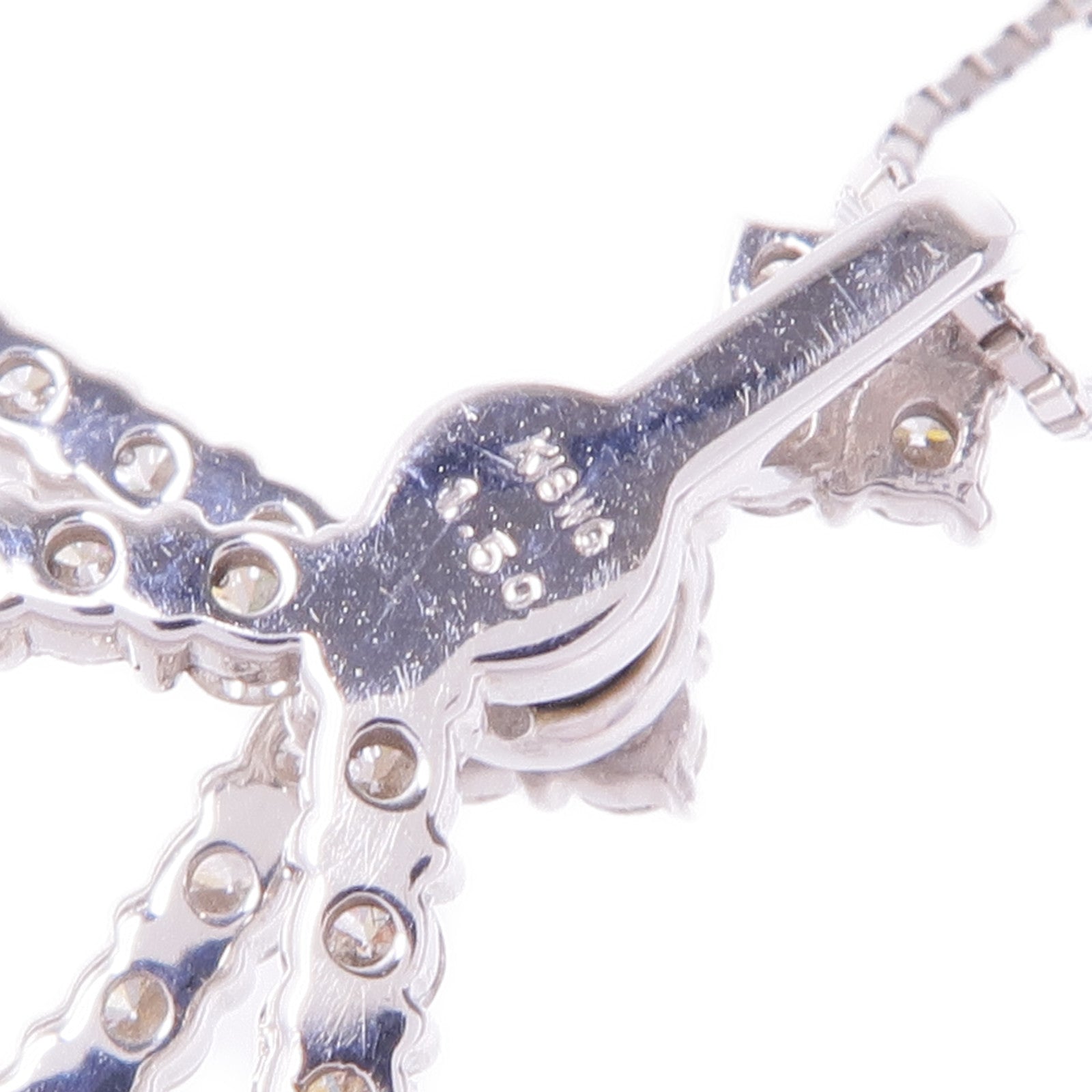 JEWELRY 18K白金Diamond Necklace鑽石項鍊