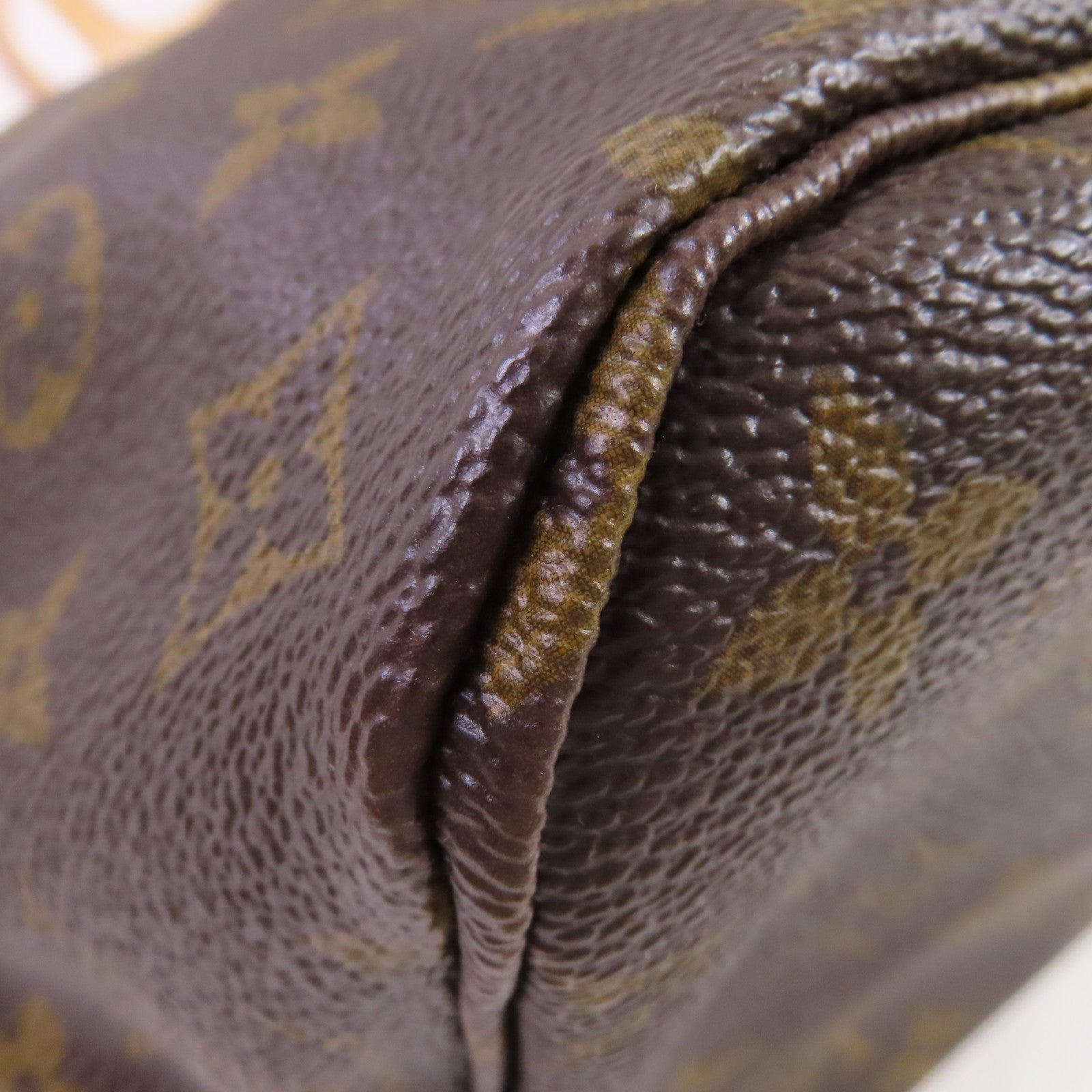 LOUIS VUITTON Monogram Neverfull MM Tote Bag金扣肩背袋啡色