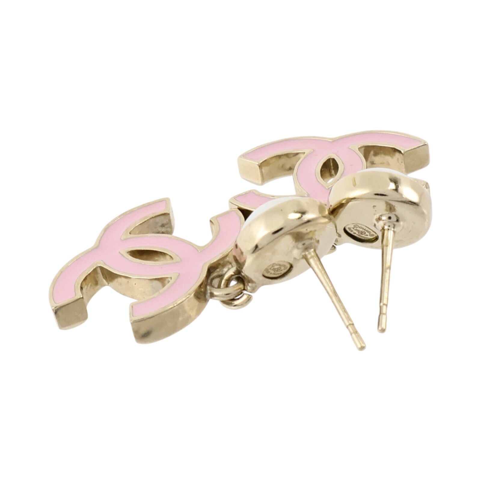 CHANEL 金屬/琺瑯/PVC Earrings耳環