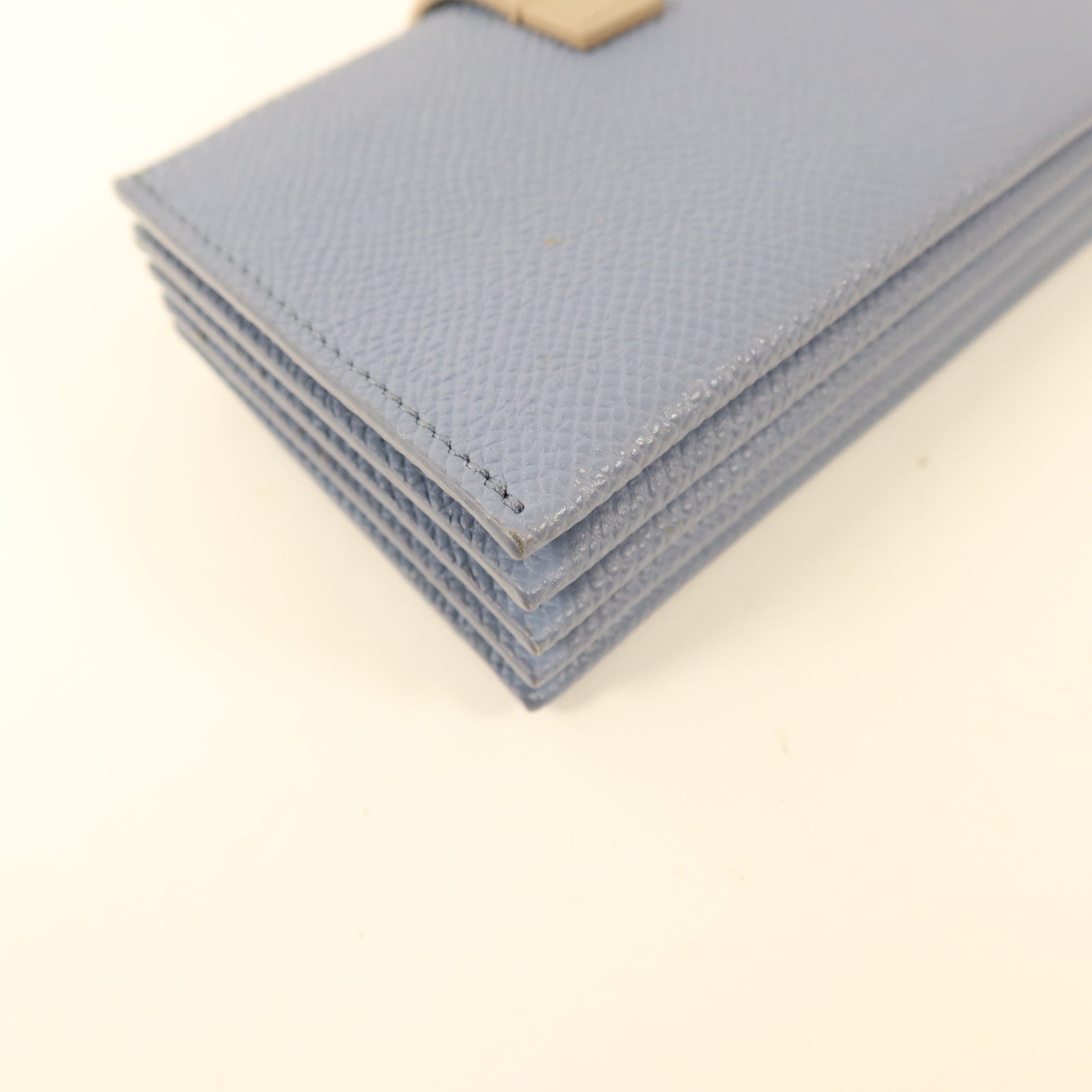 CELINE 牛皮皮革Card Case銀扣卡片套