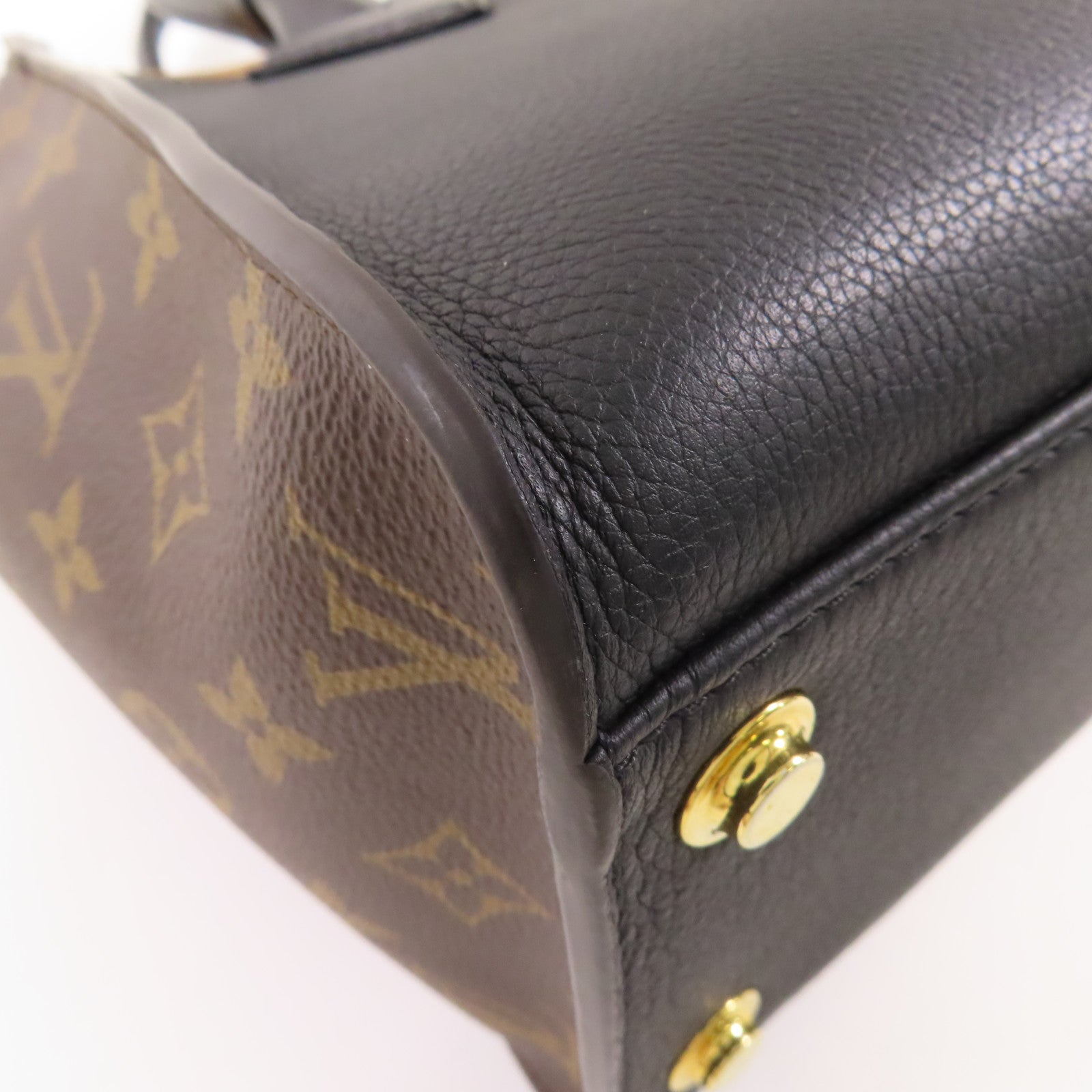 LOUIS VUITTON LV GHW On My Side MM 2 Way Shoulder Bag M53823 Monogram Calfskin