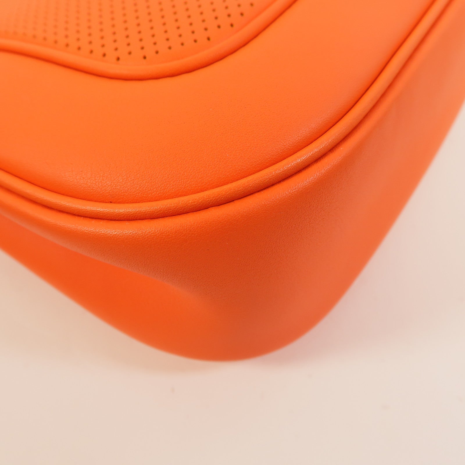 HERMES Swift皮革Berline Mini肩背袋Feu