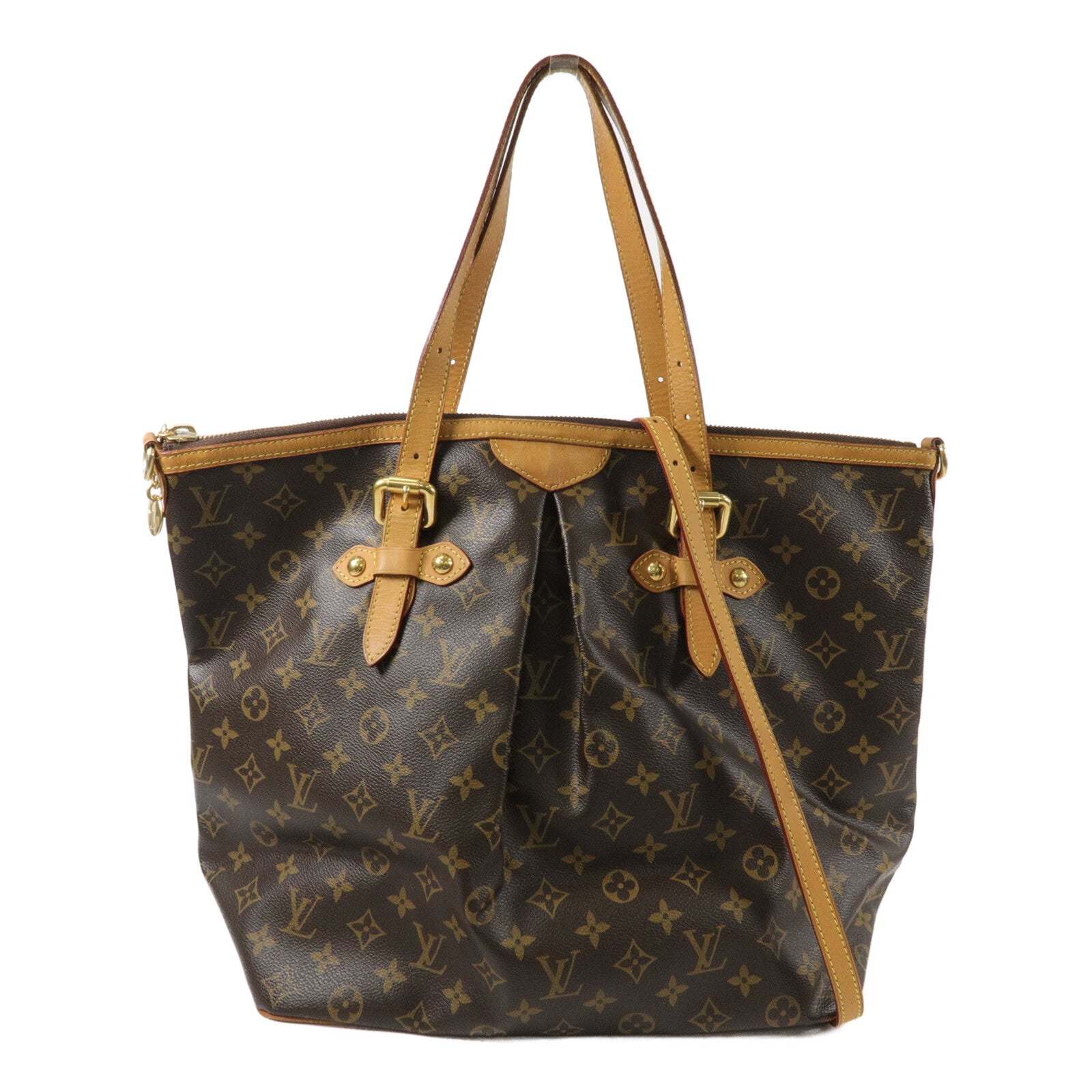 LOUIS VUITTON Monogram Palermo GM手挽肩背兩用袋