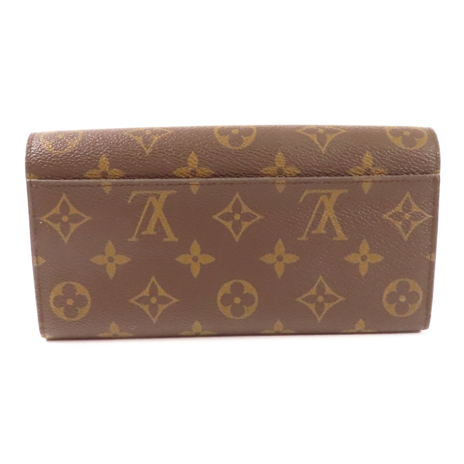 LOUIS VUITTON Monogram Long Wallet金扣長錢包