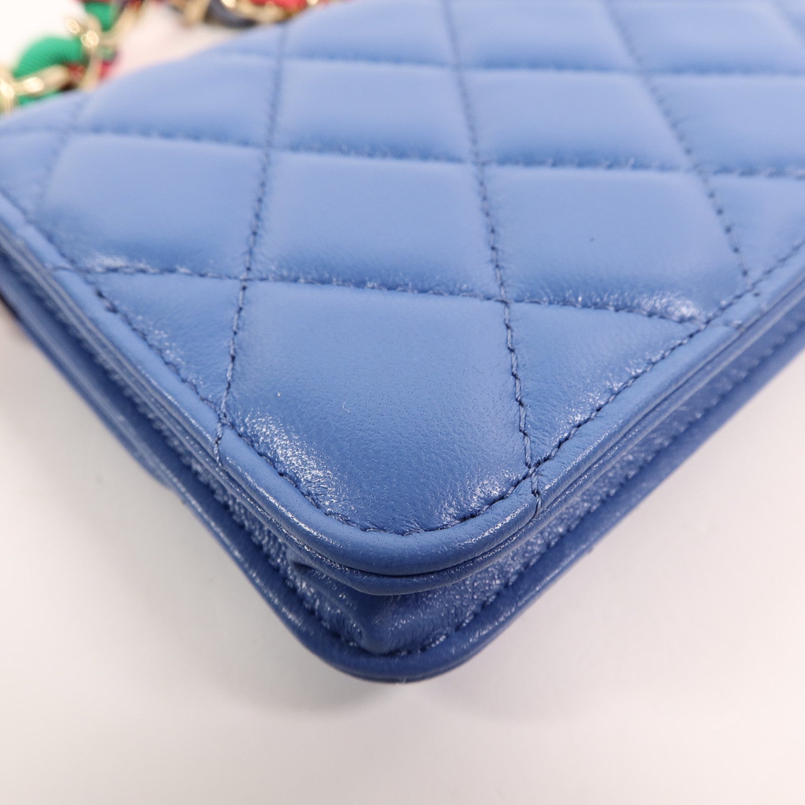 CHANEL 羊皮皮革Mini Chain Bag鏈帶肩背袋