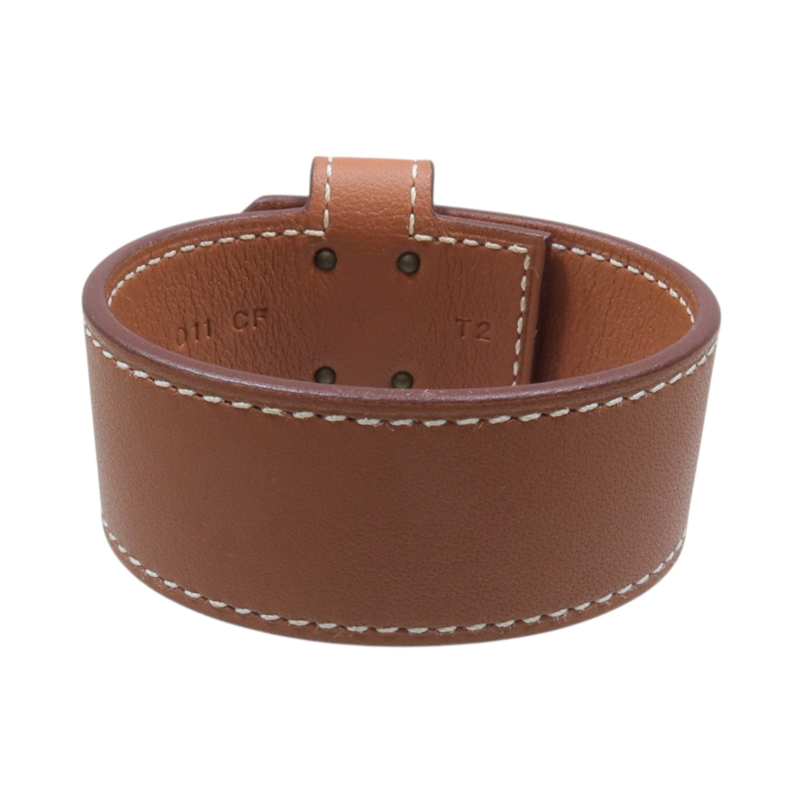 HERMES Swift皮革Kelly Twist Bracelet手鏈Gold