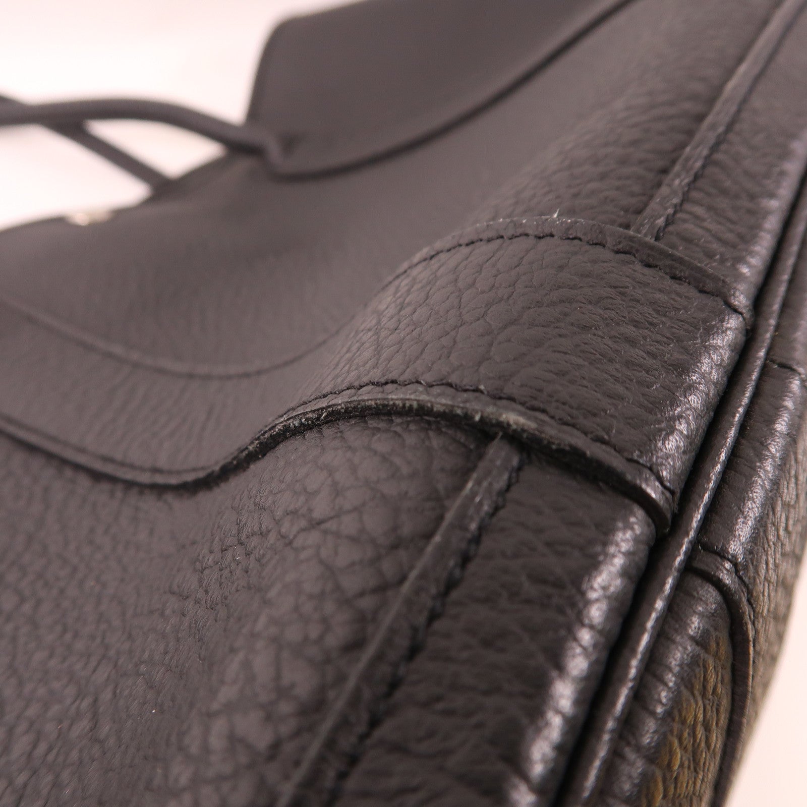 HERMES Country皮革Garden Party 36銀扣肩背袋Noir