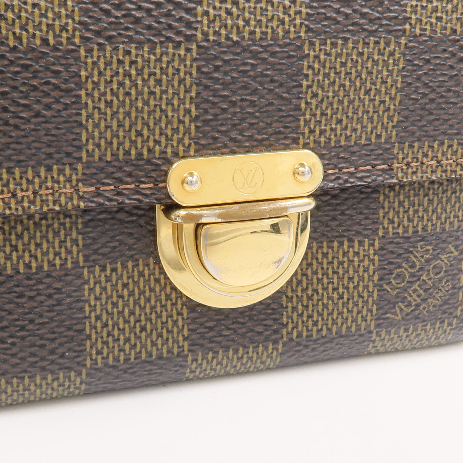 LOUIS VUITTON Damier Koala Card Case金扣零錢包/卡片套