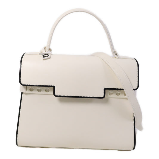 Delvaux 【激減優惠】牛皮皮革Tempete MM手挽肩背兩用袋