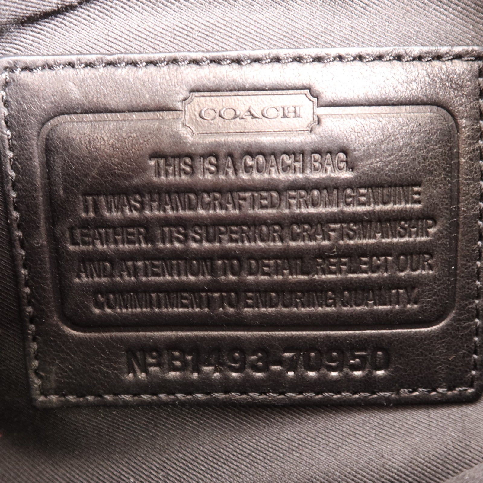 COACH 牛皮皮革Shoulder Bag銀扣肩背袋