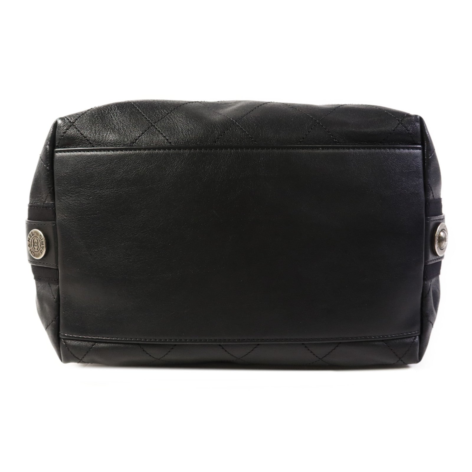 CHANEL 牛皮皮革2 Way Shoulder Bag金扣手挽肩背兩用袋