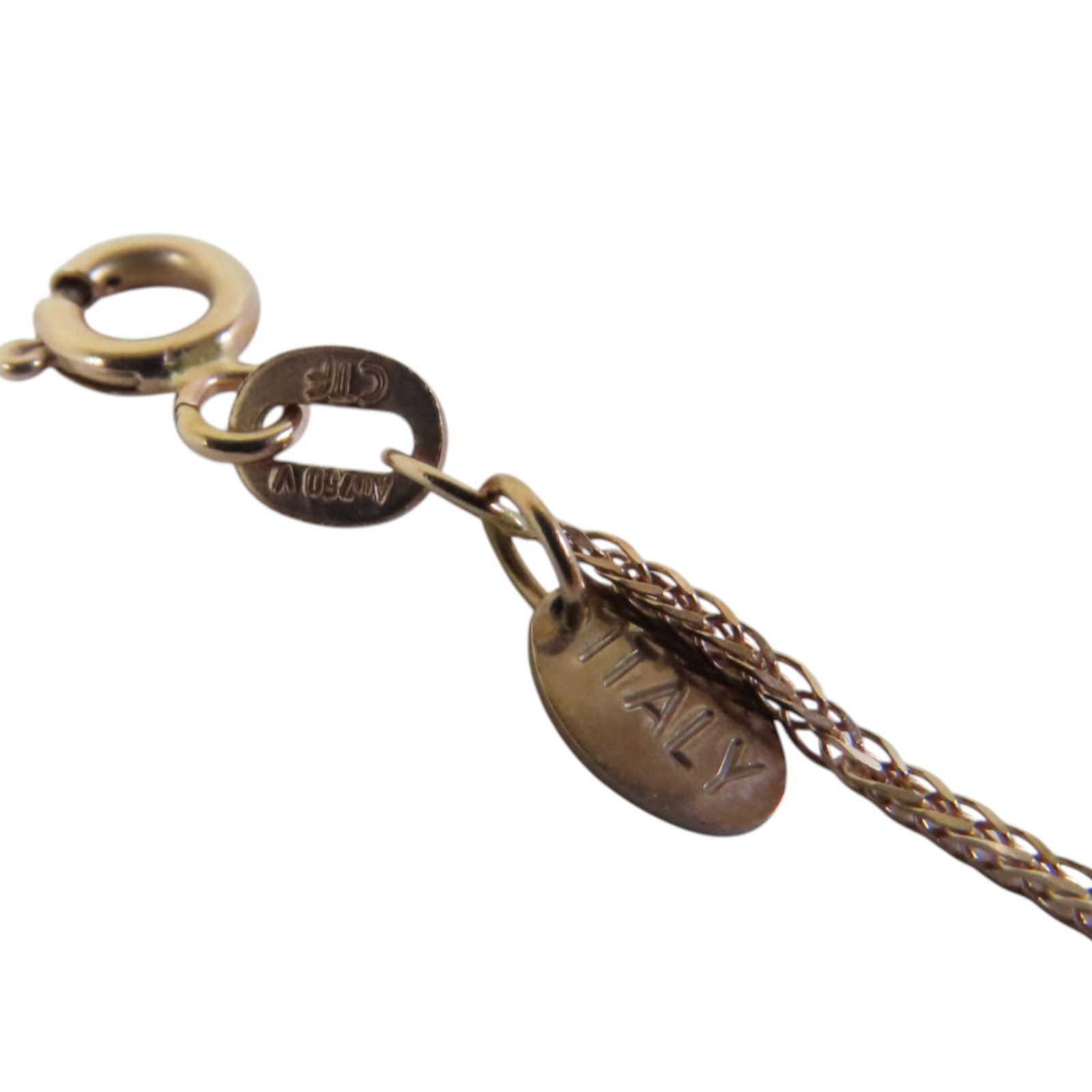 JEWELRY Gold Necklace 18K Rose Gold