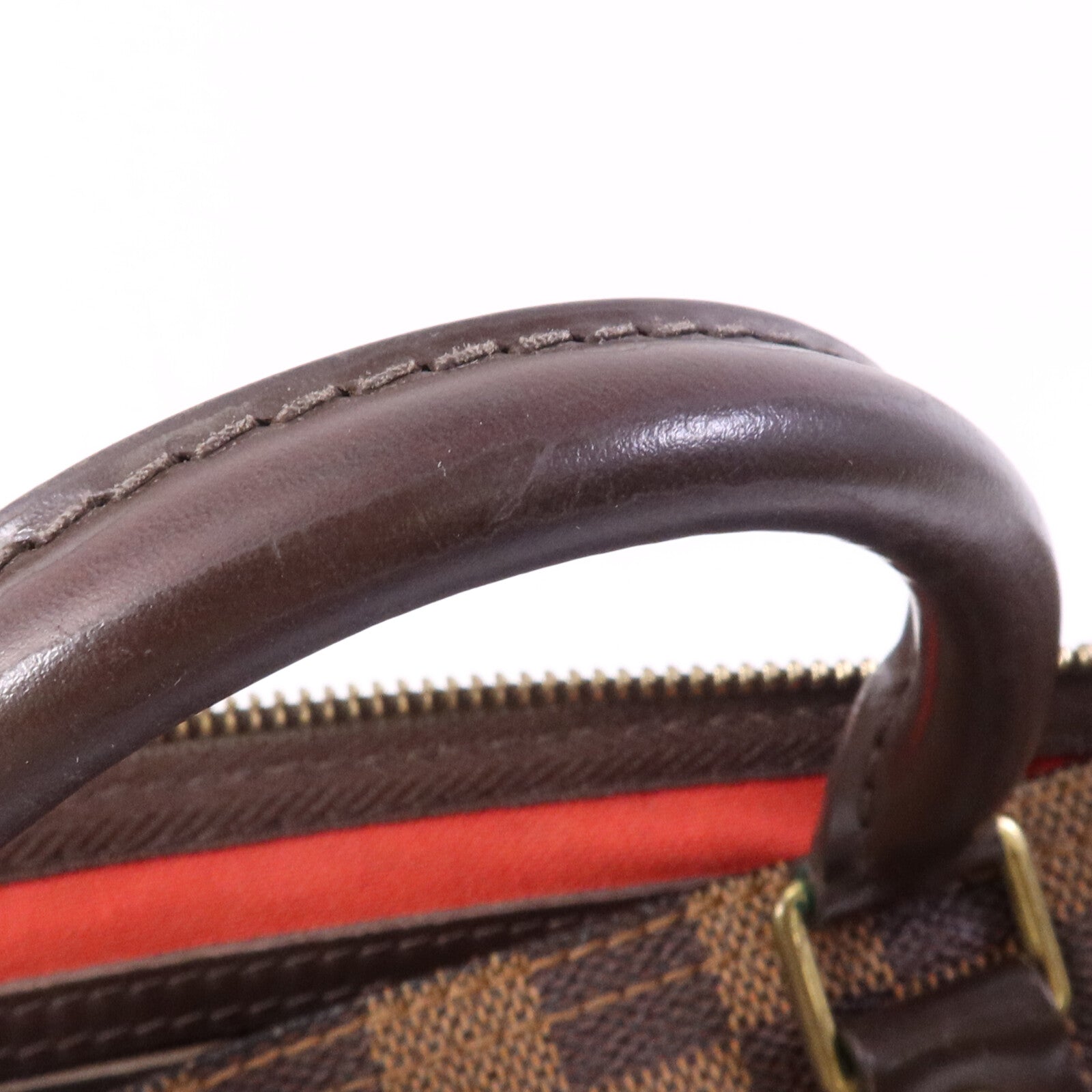 LOUIS VUITTON Damier Speedy 30金扣手挽袋