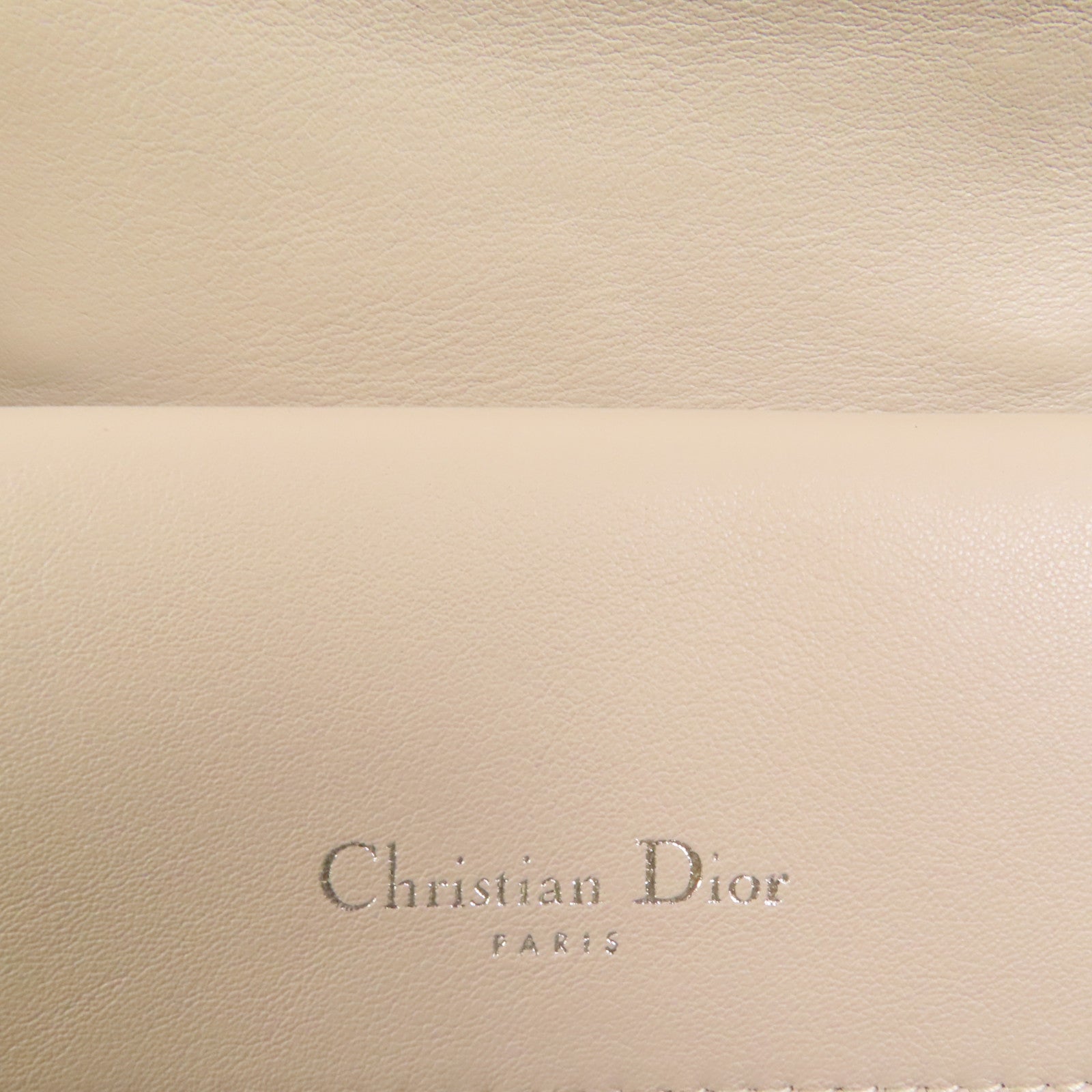 Dior 【激減優惠】牛皮皮革Be Dior Bag Medium銀扣手挽肩背兩用袋