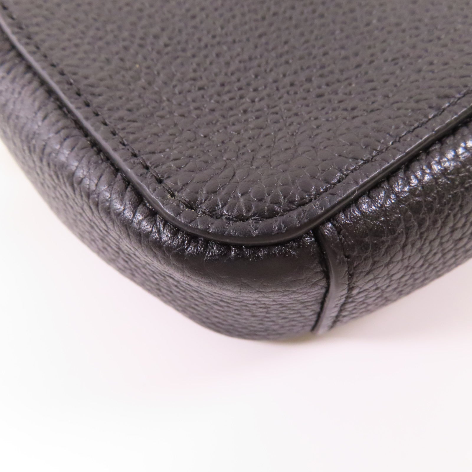 COACH 牛皮皮革Shoulder Bag金扣肩背袋