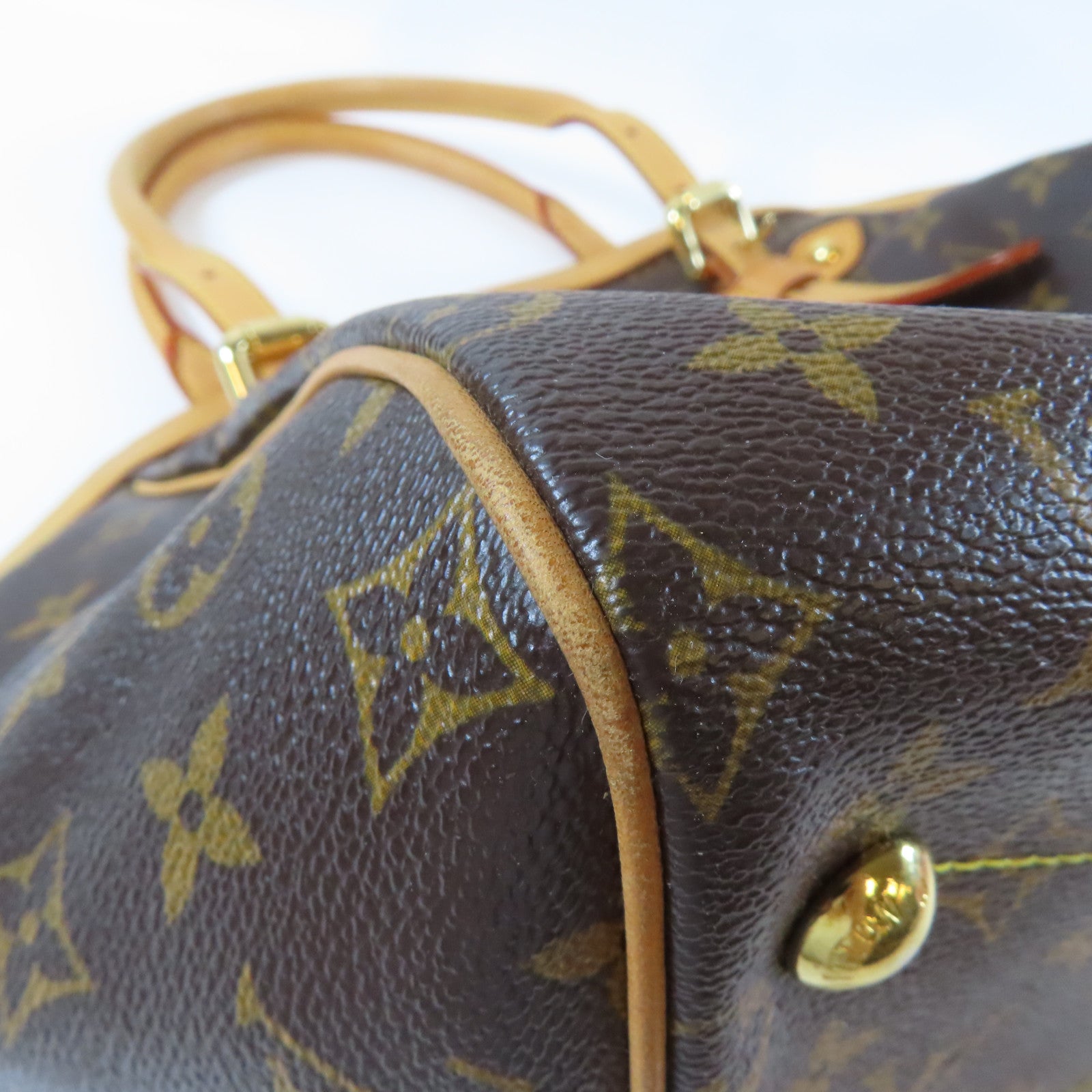 LOUIS VUITTON 【激減優惠】Monogram Tivoli GM手挽袋啡色