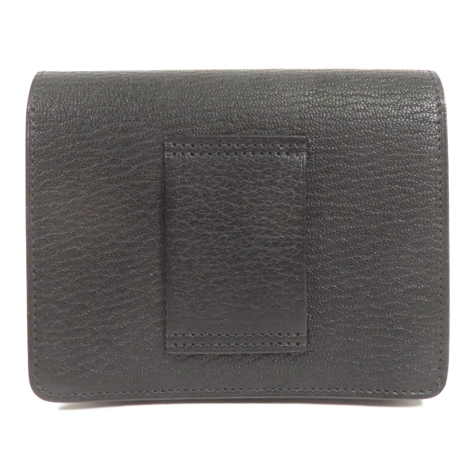 HERMES 【激減優惠】Chevre皮革Roulis Slim銀扣錢包