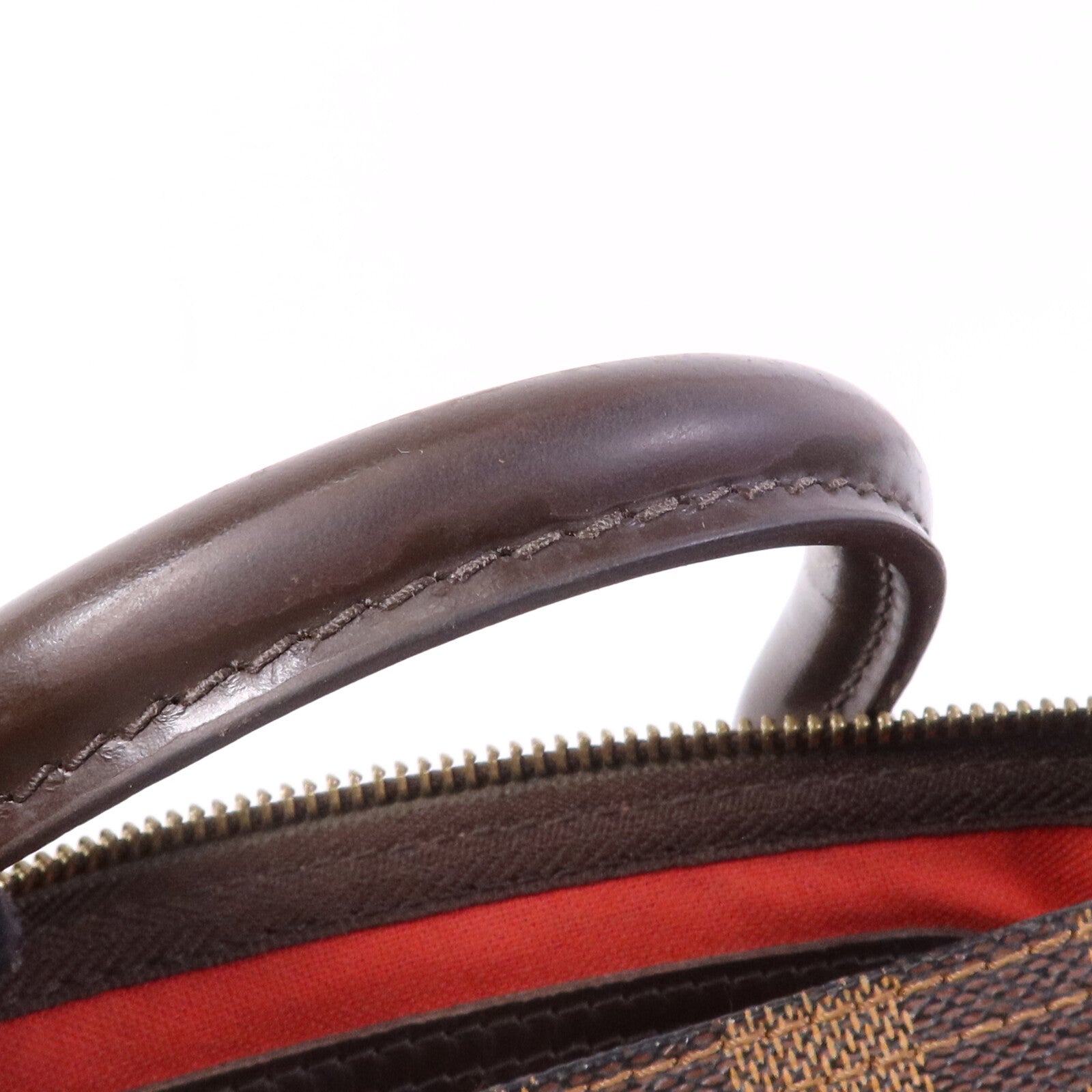 LOUIS VUITTON Damier Speedy 30金扣手挽袋