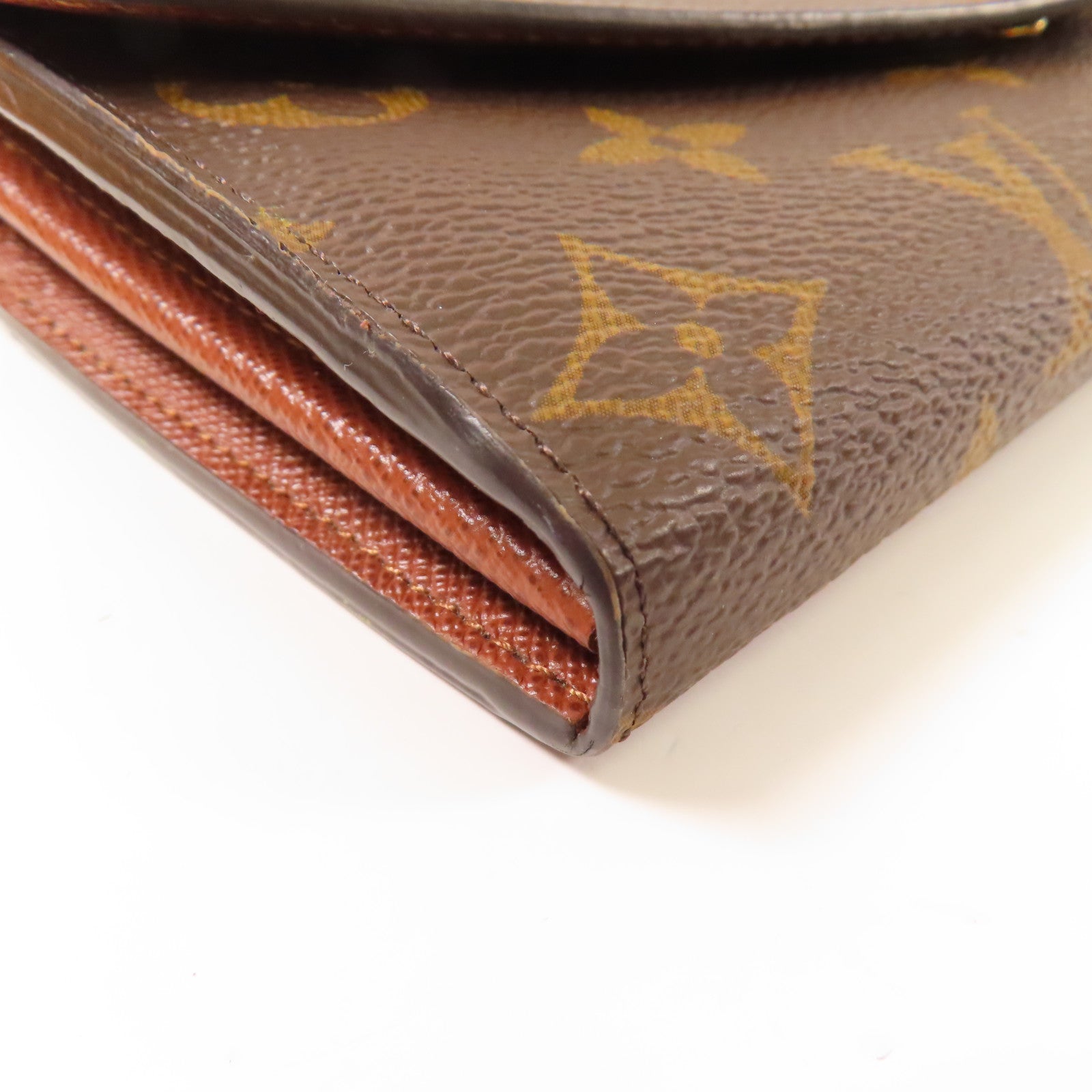 LOUIS VUITTON Monogram Long Wallet金扣長錢包
