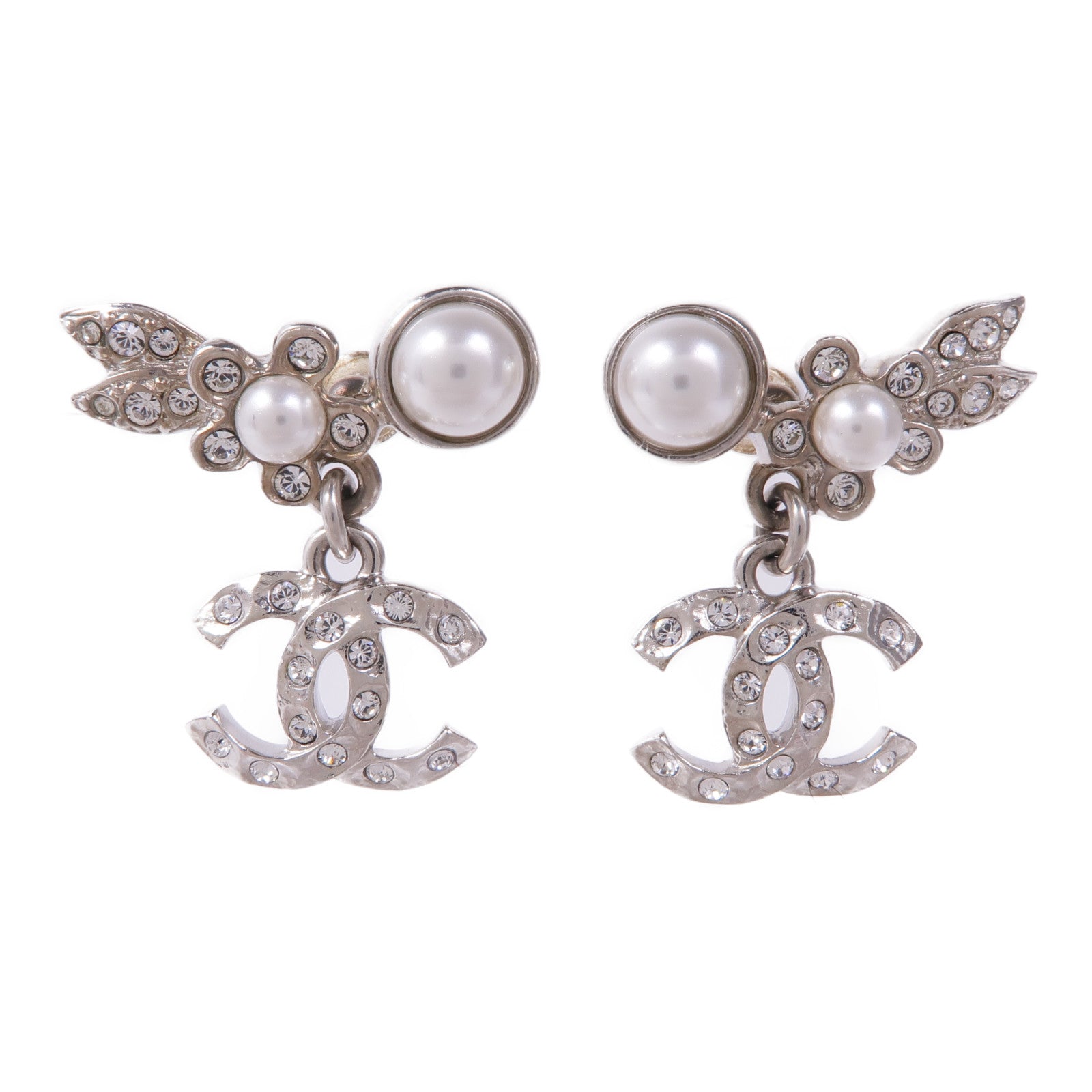 CHANEL PVC/金屬Earrings耳環