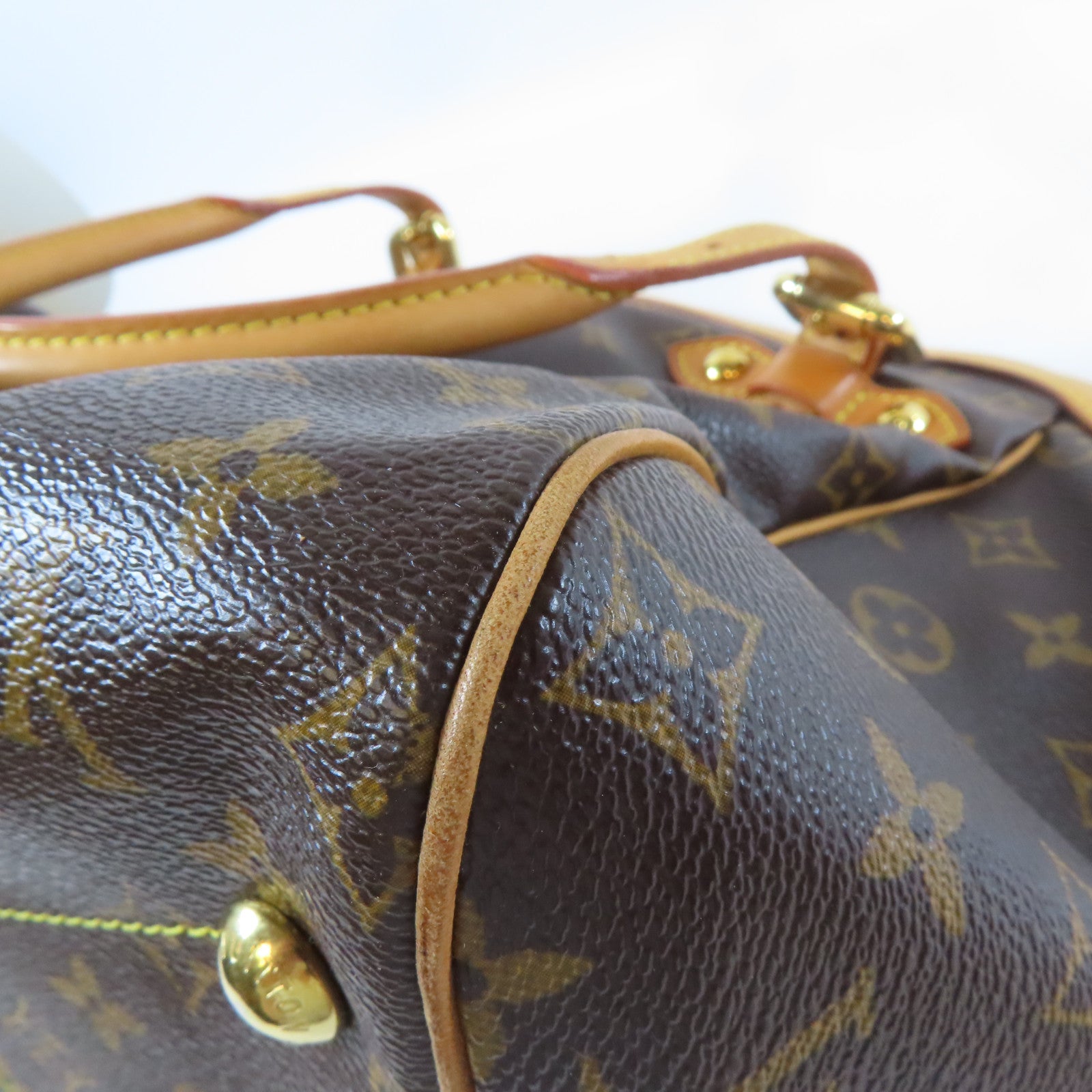LOUIS VUITTON 【激減優惠】Monogram Tivoli GM手挽袋啡色