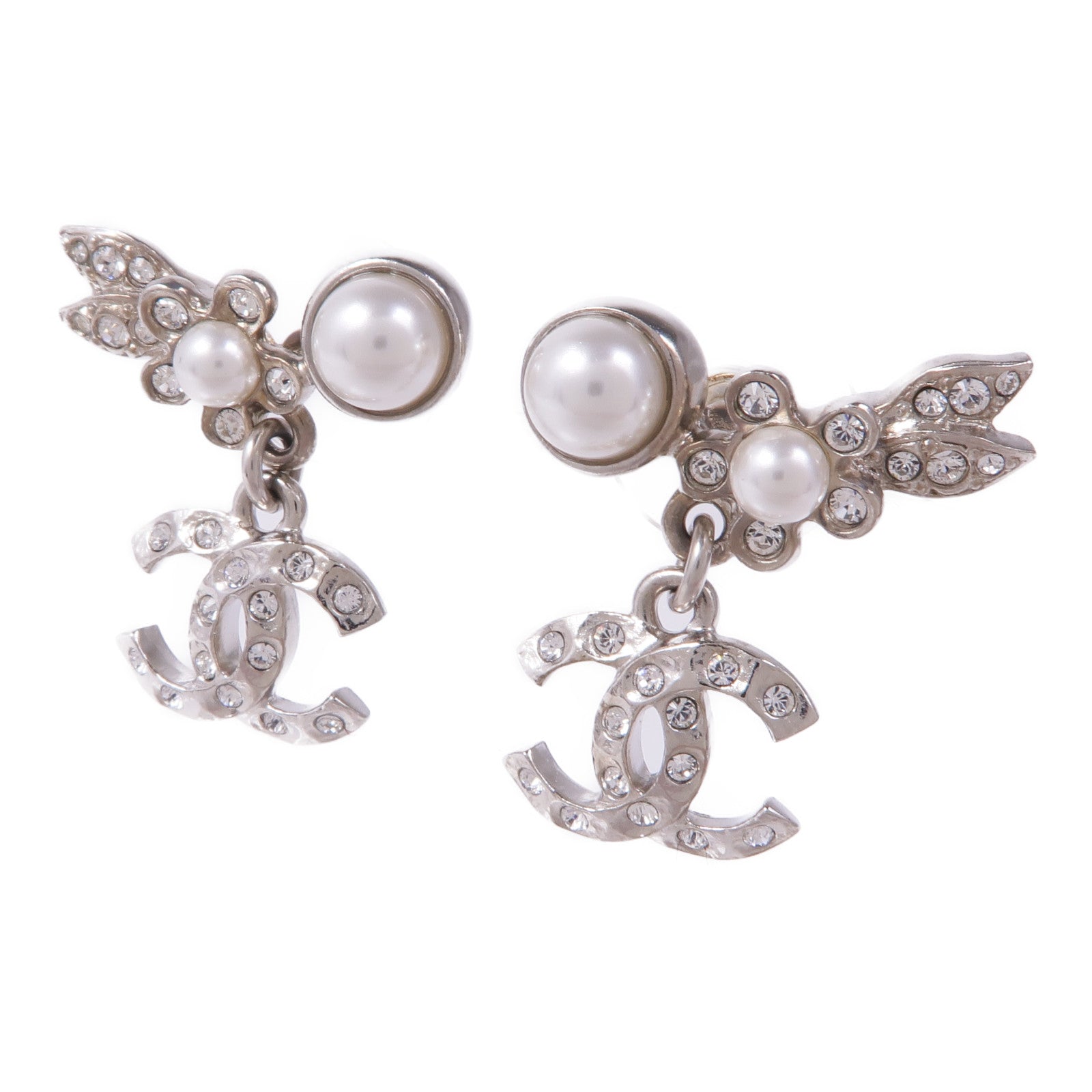 CHANEL PVC/金屬Earrings耳環