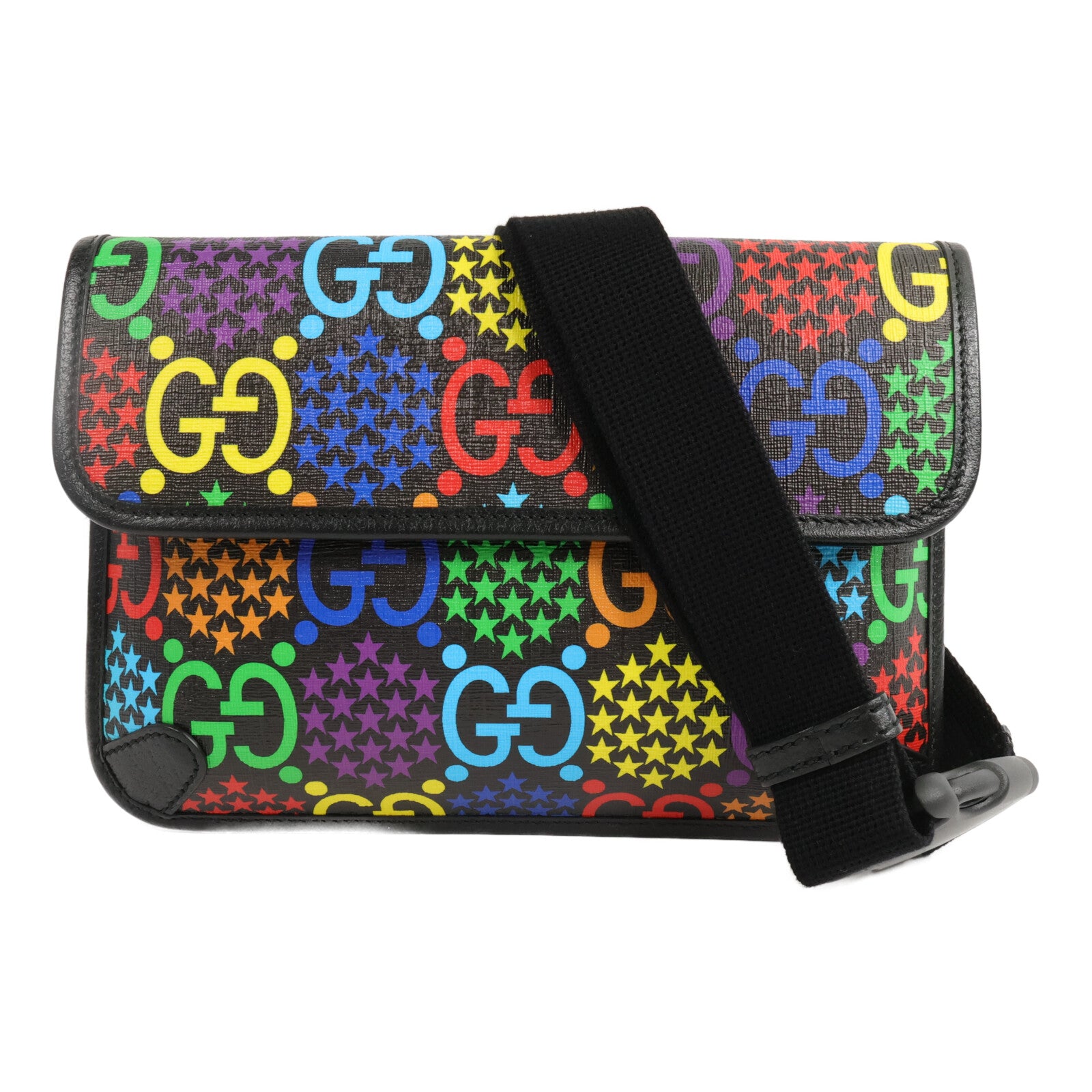 GUCCI 塗層帆布GG Supreme Belt Bag肩背袋