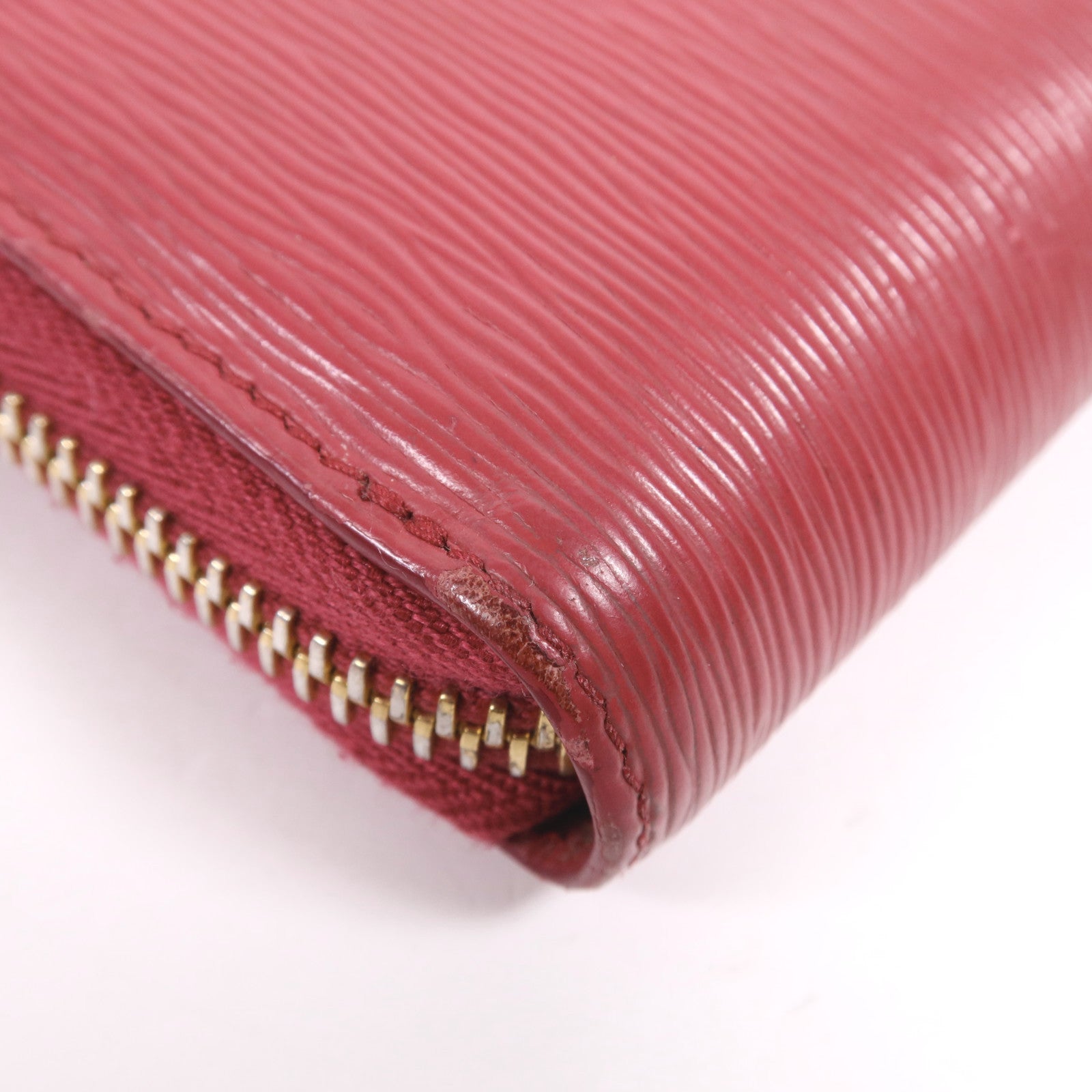 PRADA 牛皮皮革Zipper Long Wallet金扣長錢包