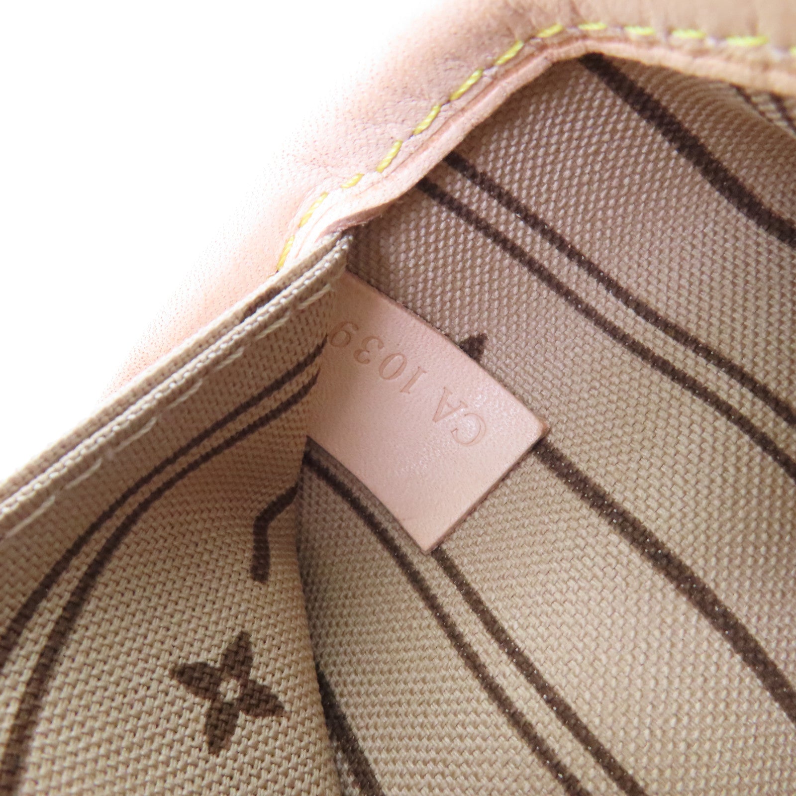 LOUIS VUITTON Monogram Neverfull MM Tote Bag金扣肩背袋啡色