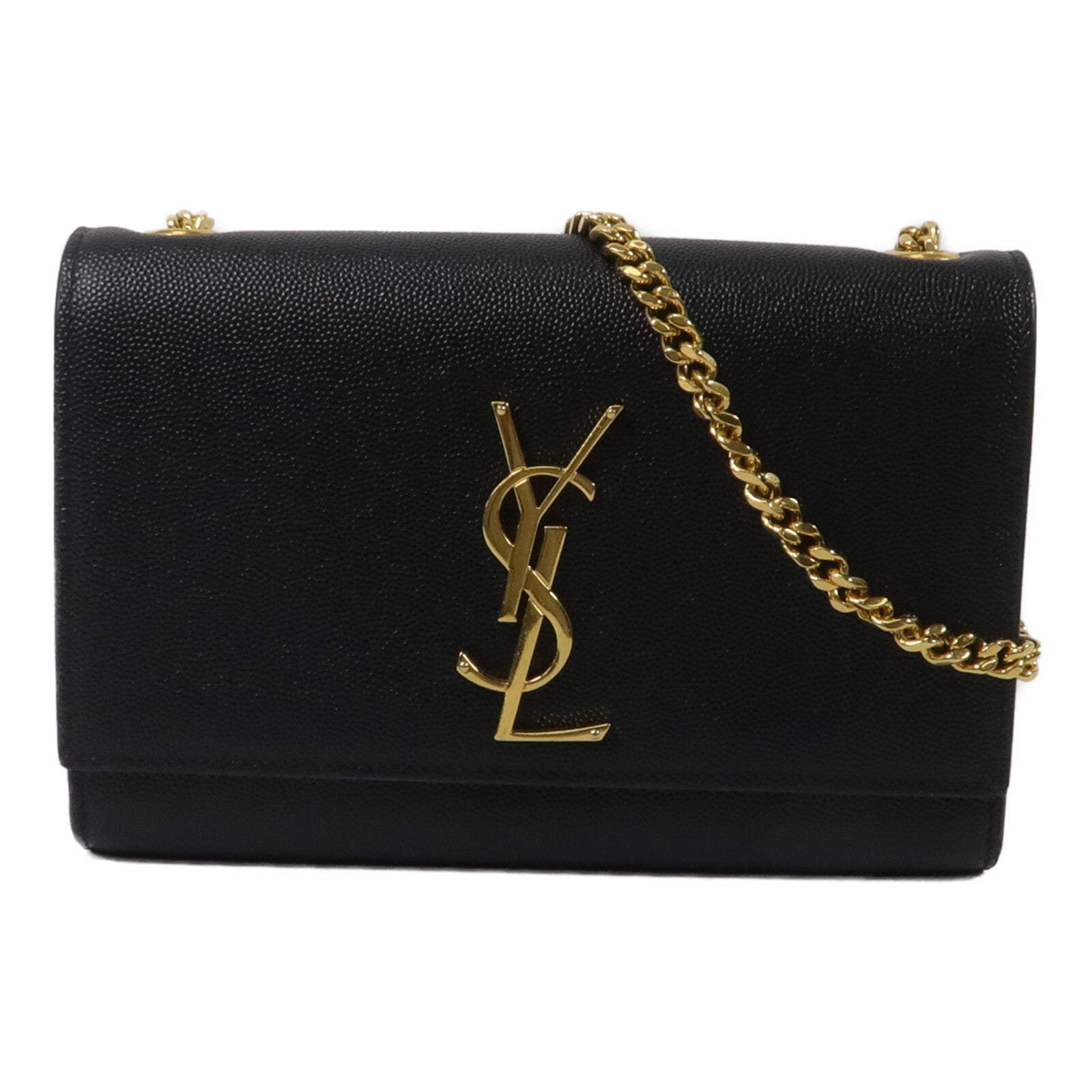 SAINT LAURENT 牛皮皮革Kate Small鏈帶肩背袋