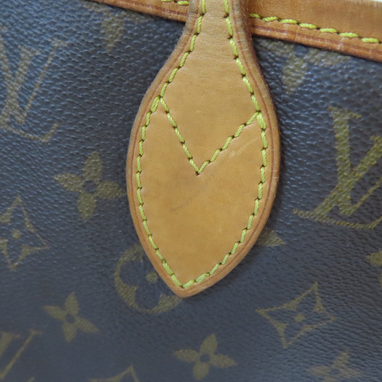 LOUIS VUITTON Monogram Neverfull MM金扣肩背袋/手挽袋啡色