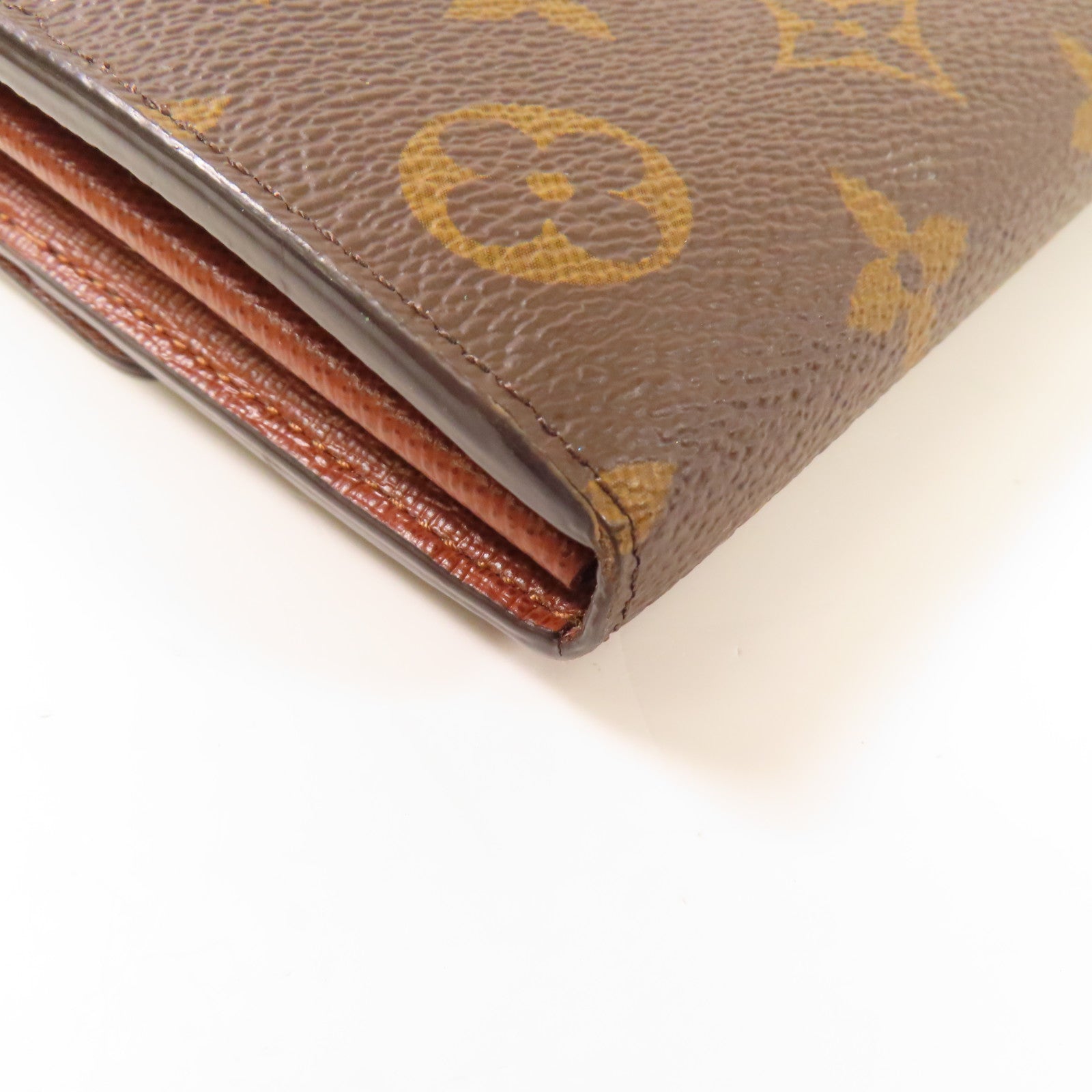 LOUIS VUITTON Monogram Long Wallet金扣長錢包