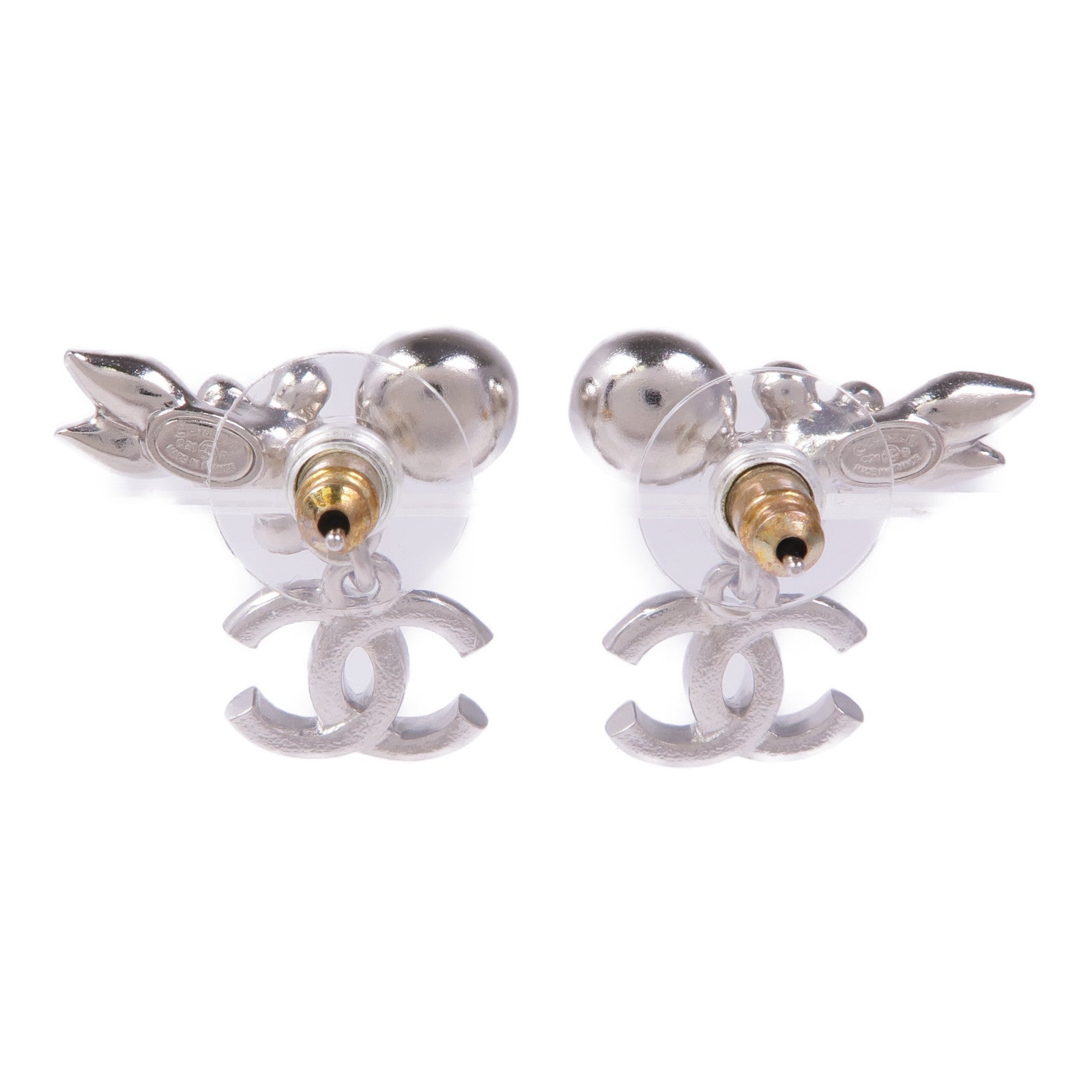 CHANEL PVC/金屬Earrings耳環