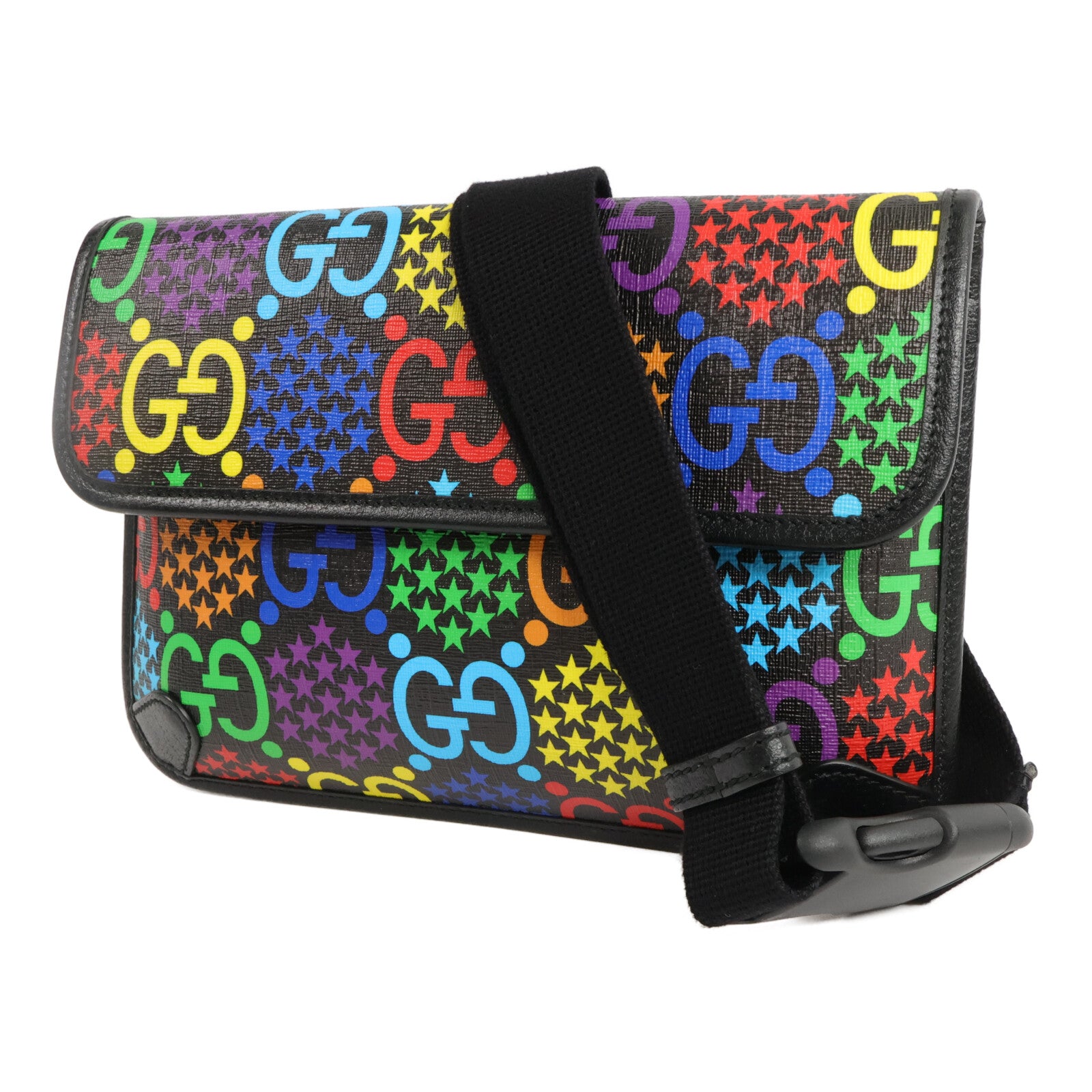 GUCCI 塗層帆布GG Supreme Belt Bag肩背袋