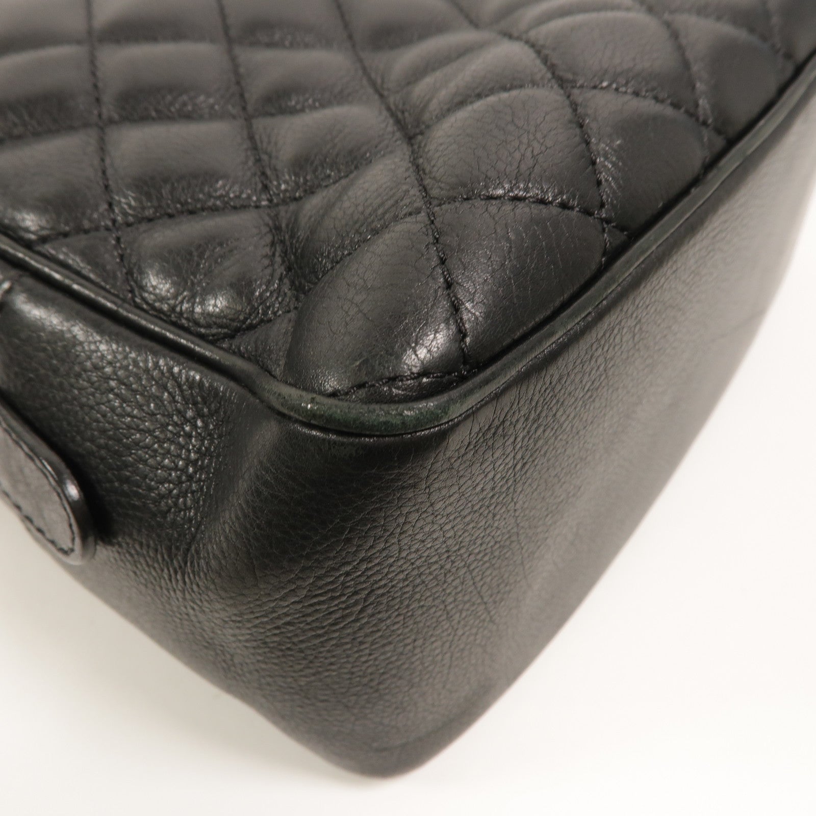 CHANEL 牛皮皮革Shoulder Bag鏈帶手挽肩背兩用袋