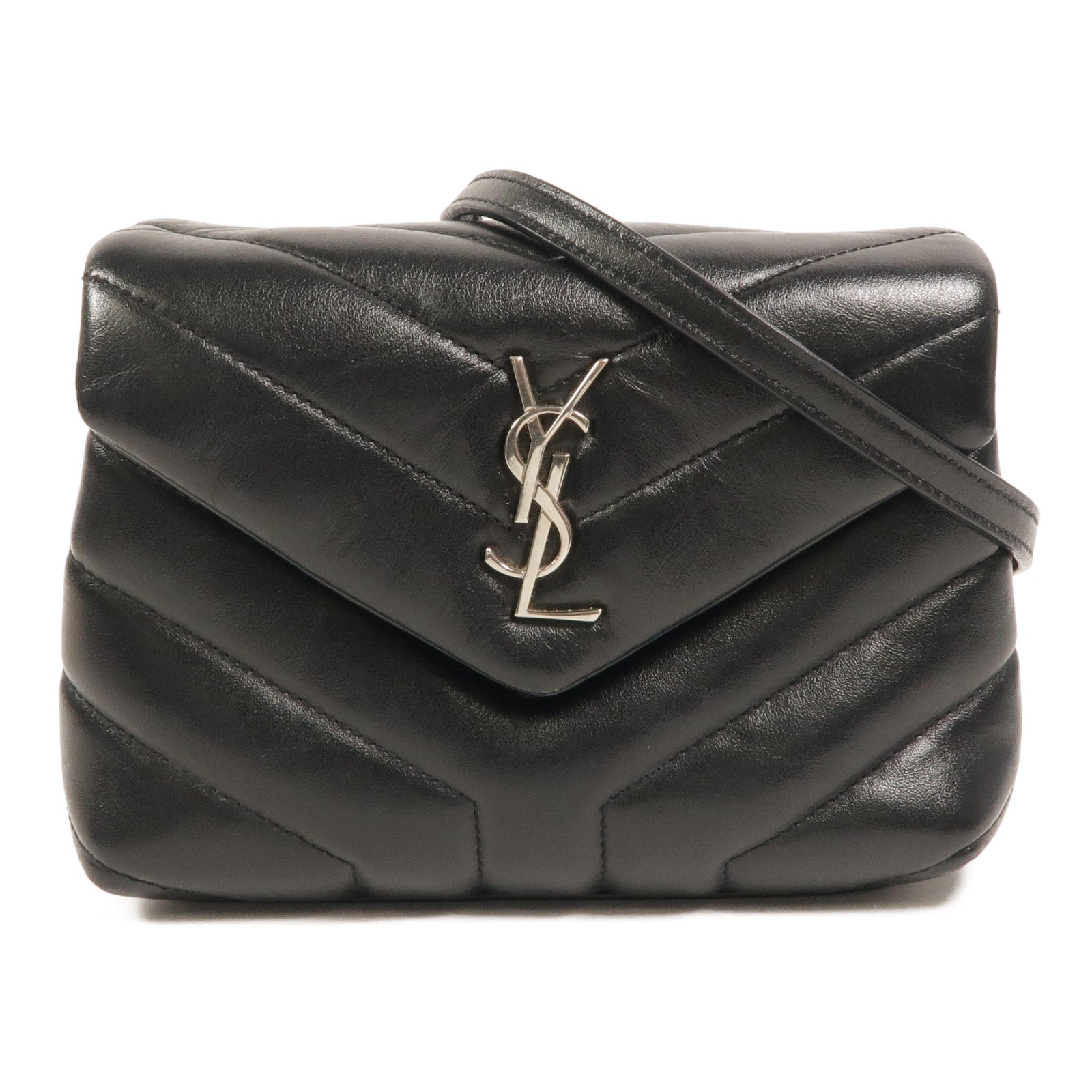 YVES SAINT LAURENT 牛皮皮革LouLou Toy肩背袋
