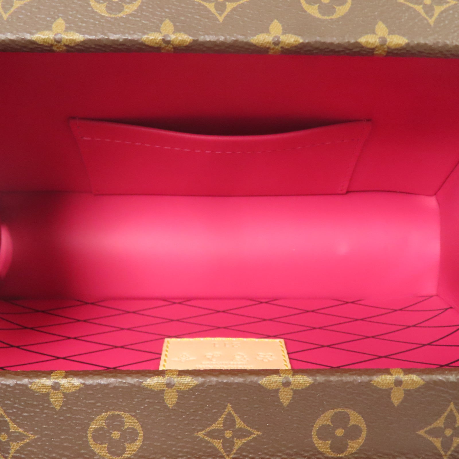 LOUIS VUITTON Monogram LV×TM Petite Malle金扣肩背袋