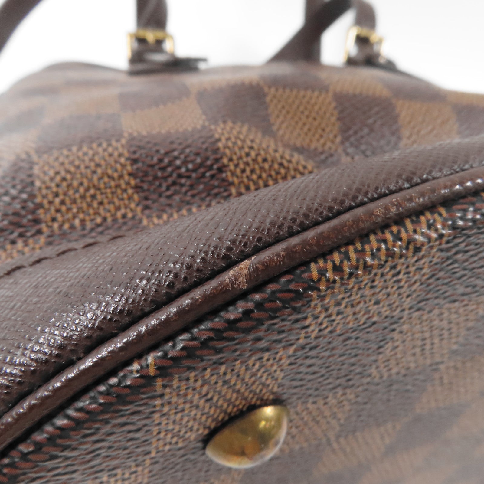 LOUIS VUITTON Damier Marais金扣肩背袋