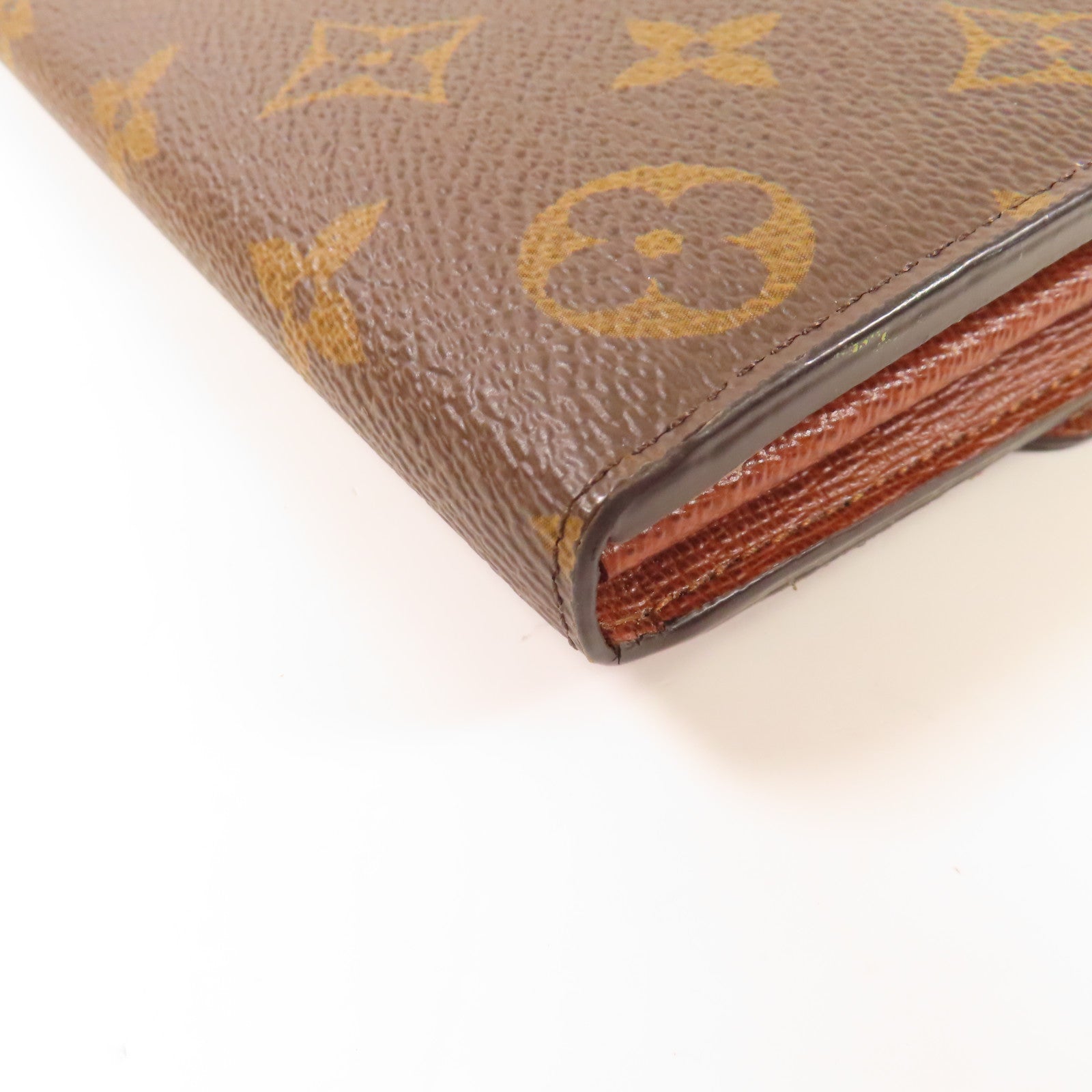 LOUIS VUITTON Monogram Long Wallet金扣長錢包