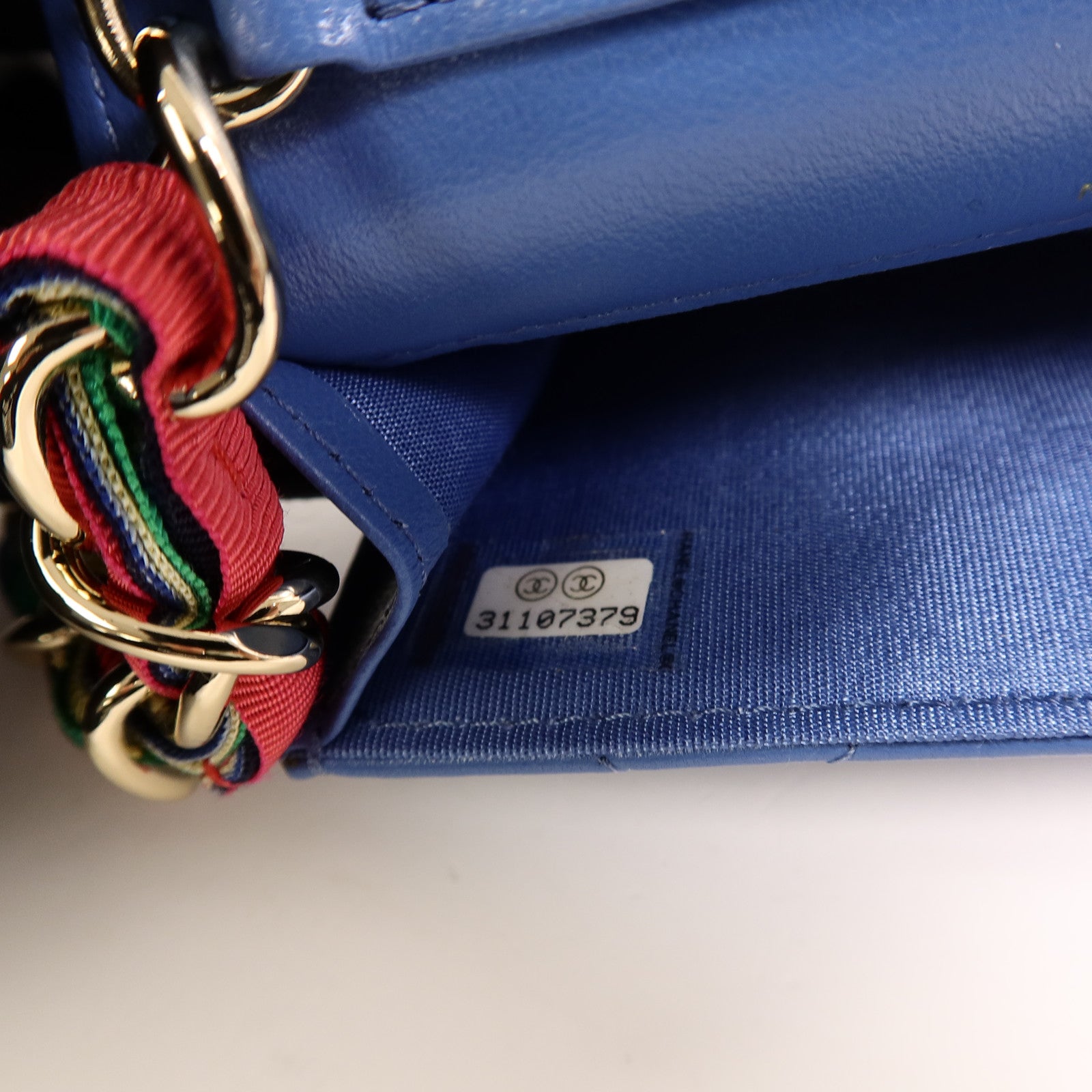 CHANEL 羊皮皮革Mini Chain Bag鏈帶肩背袋