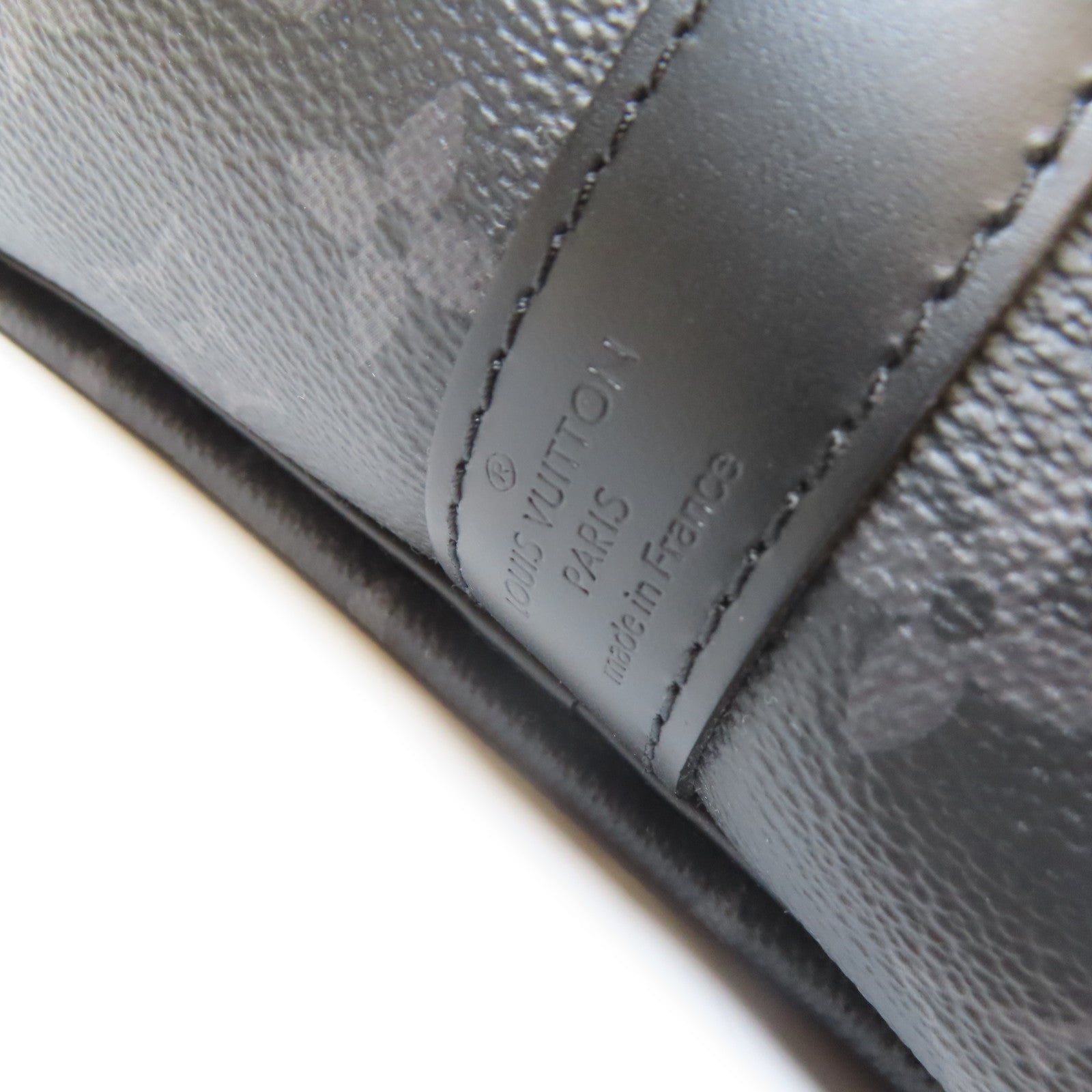 LOUIS VUITTON 【激減優惠】Monogram Eclipse Keepall Bandouliere 45銀扣手挽肩背兩用袋黑色