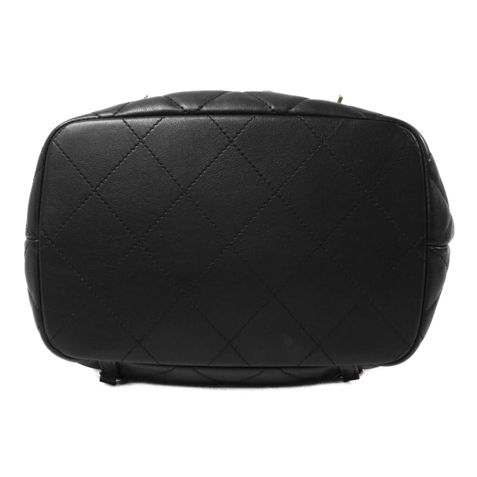 CHANEL 羊皮皮革Backpack鏈帶背包