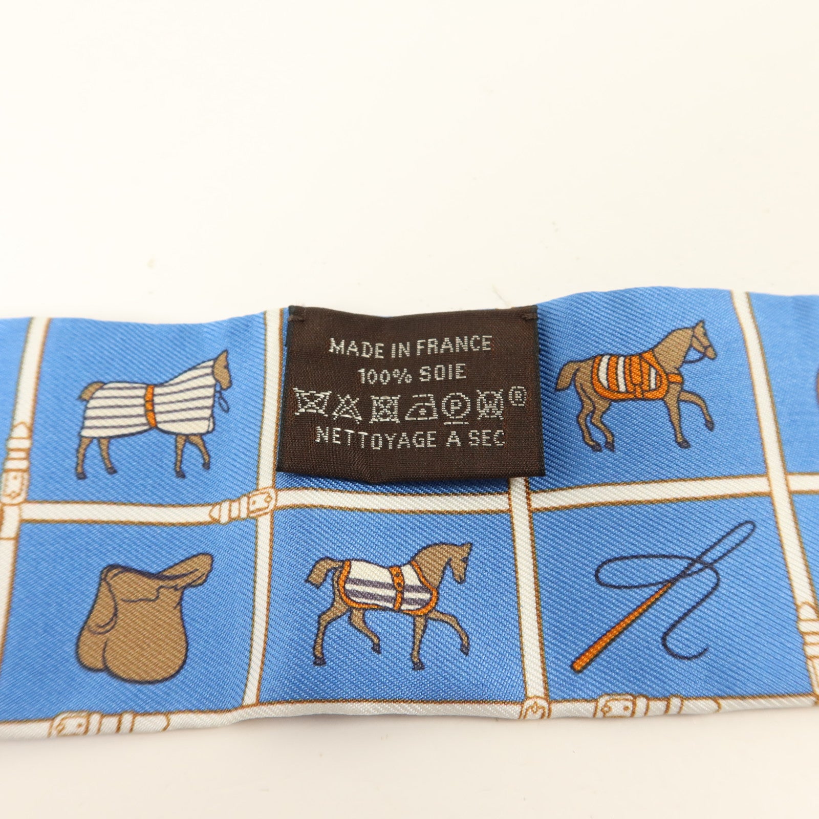 HERMES 絲質Twilly絲巾
