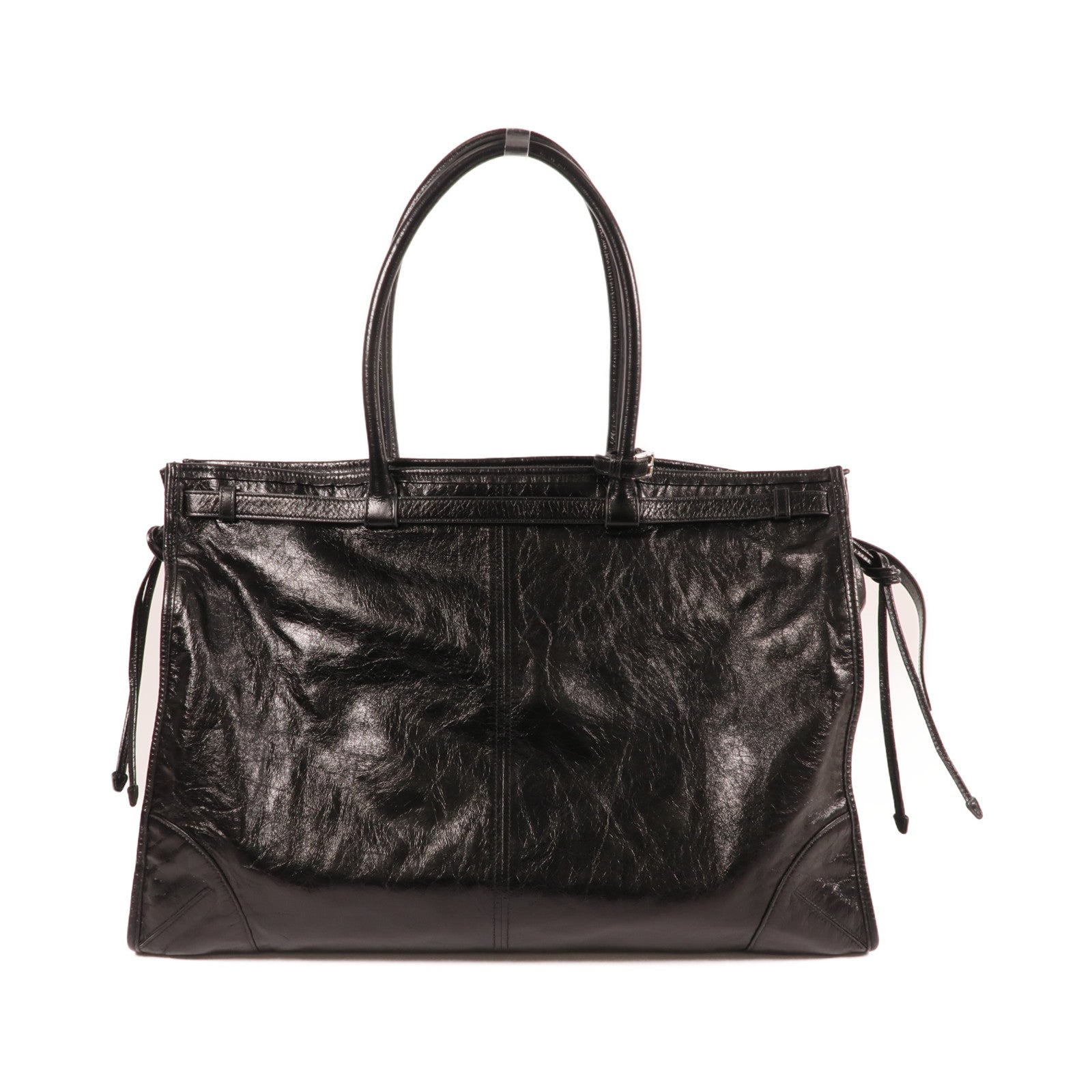 PRADA 牛皮皮革Bonnie Extra-Large銀扣肩背袋