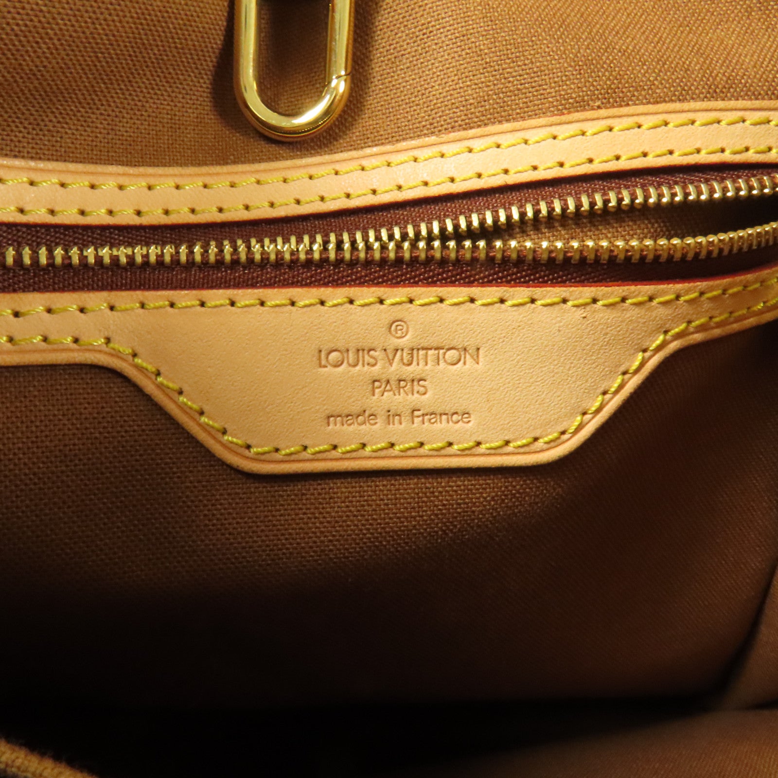 LOUIS VUITTON Monogram Batignolles金扣肩背袋