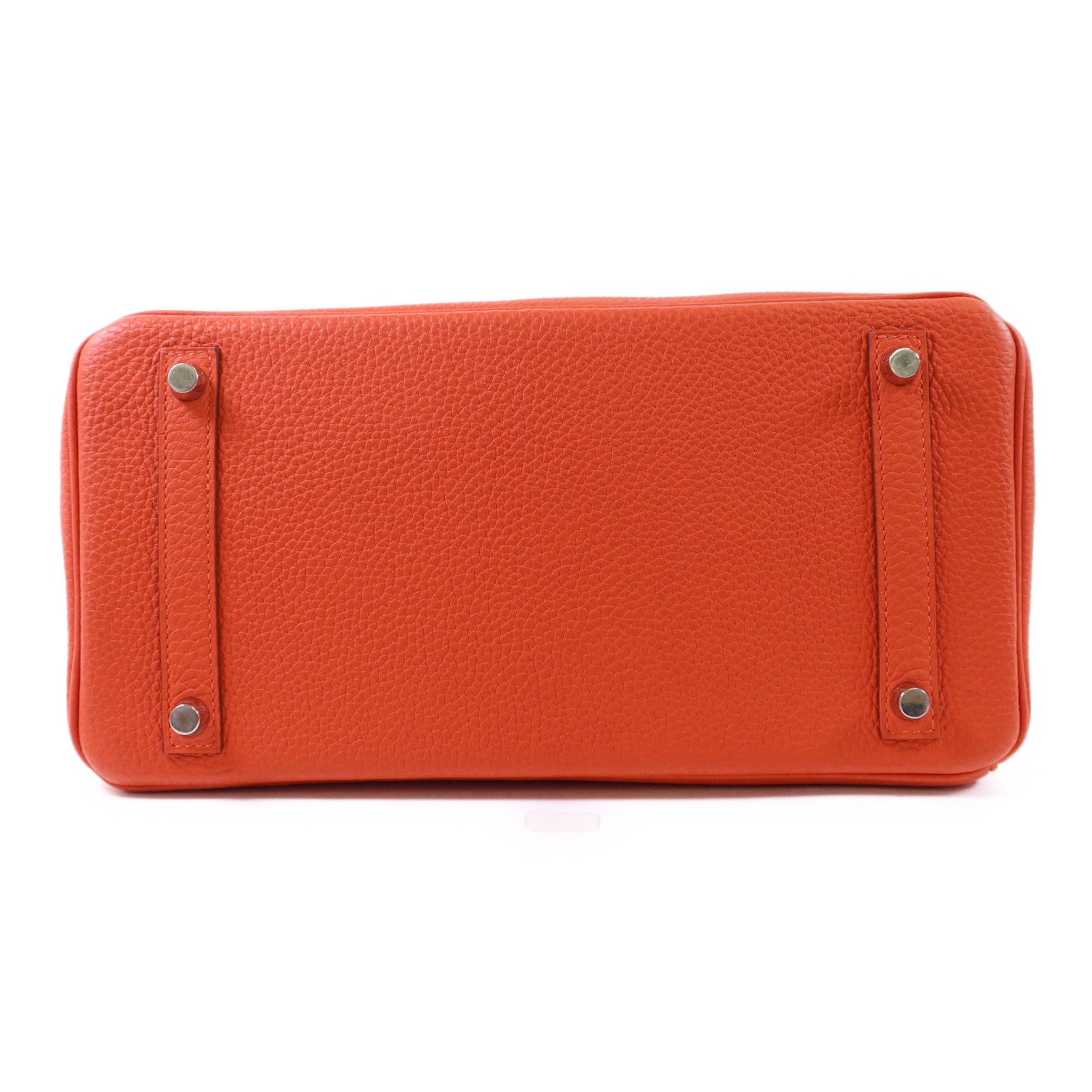 HERMES Togo皮革Birkin 30銀扣手挽袋Capucine